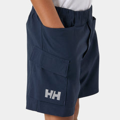 Kids' HH Quick Dry Cargo Shorts - 597 NAVY