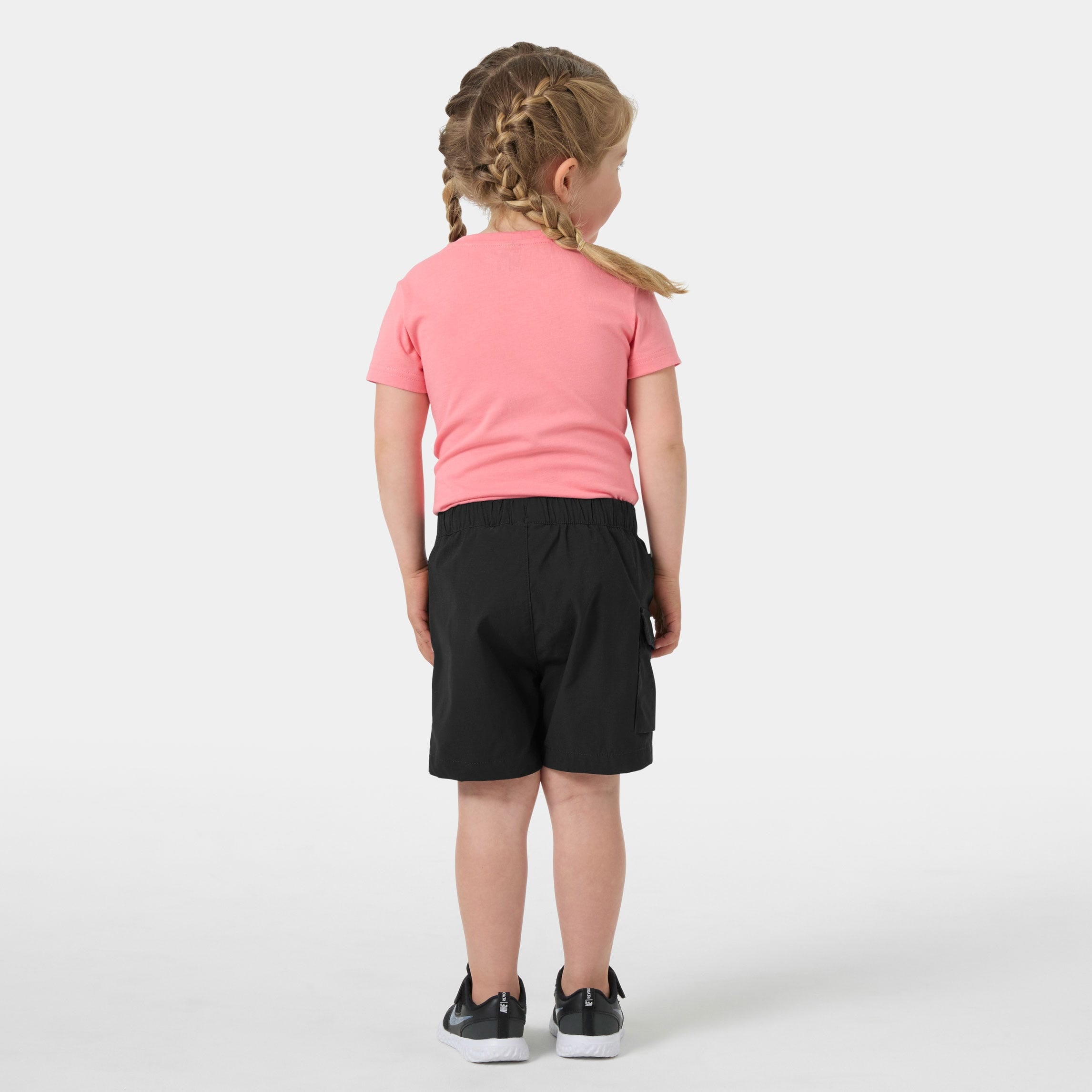 Kids' HH Quick Dry Cargo Shorts - 980 EBONY