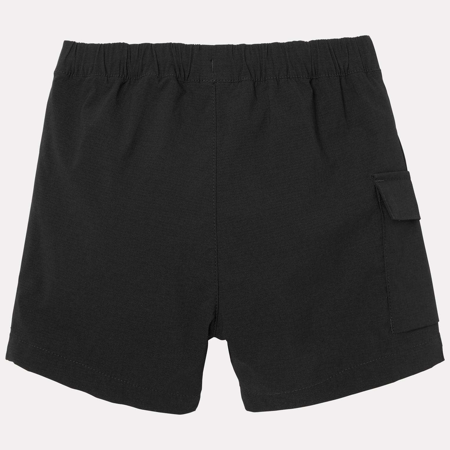 Kids' HH Quick Dry Cargo Shorts - 980 EBONY