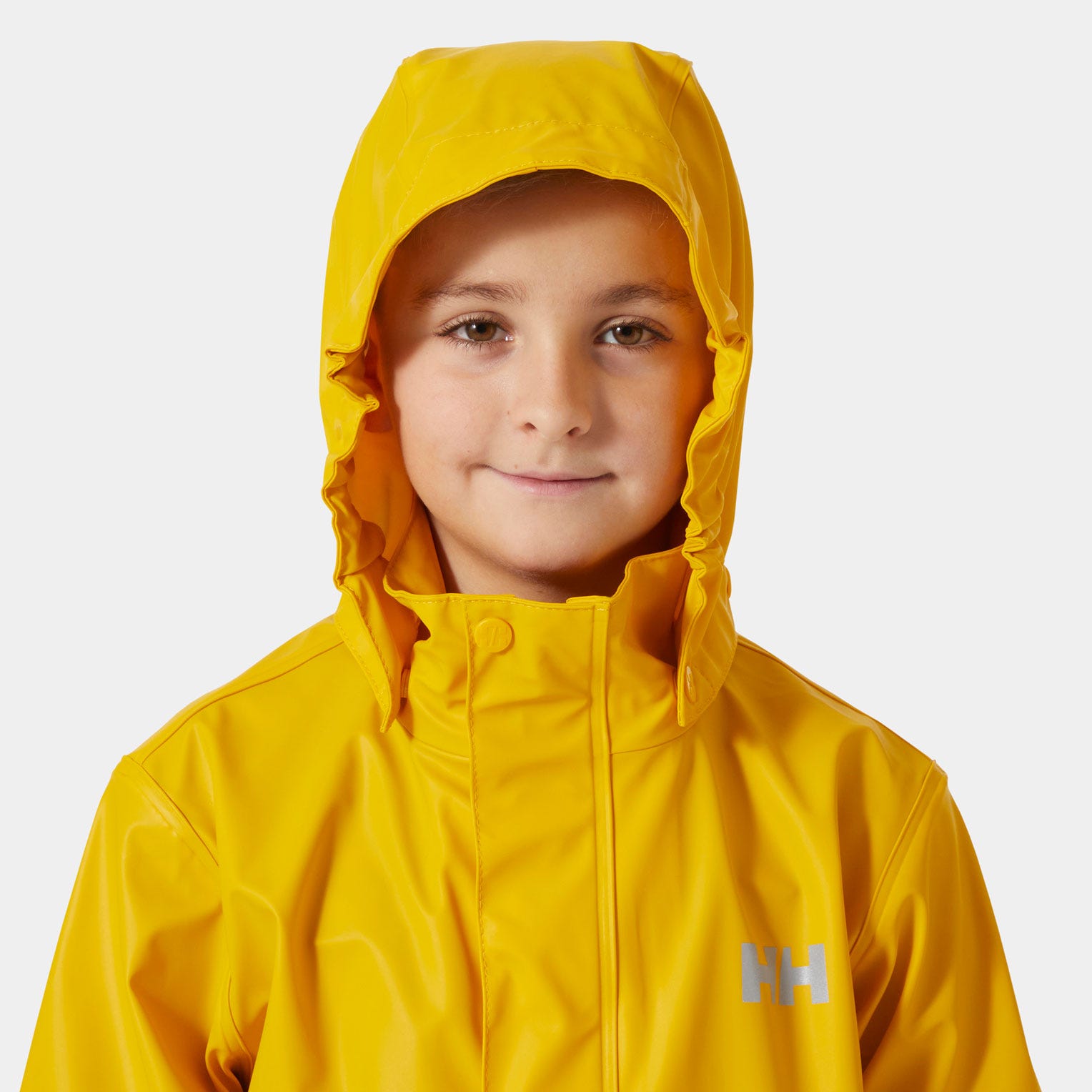 Juniors' Moss Rain Jacket - 345 ESSENTIAL YELLOW