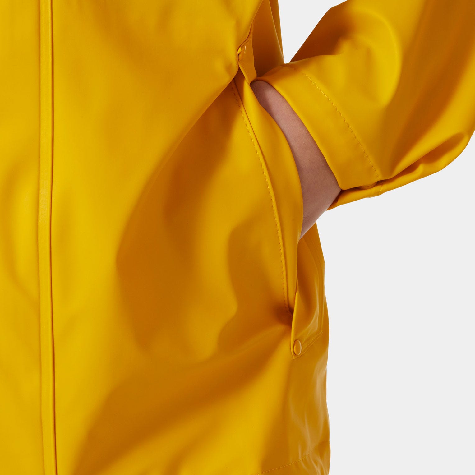 Juniors' Moss Rain Jacket - 345 ESSENTIAL YELLOW