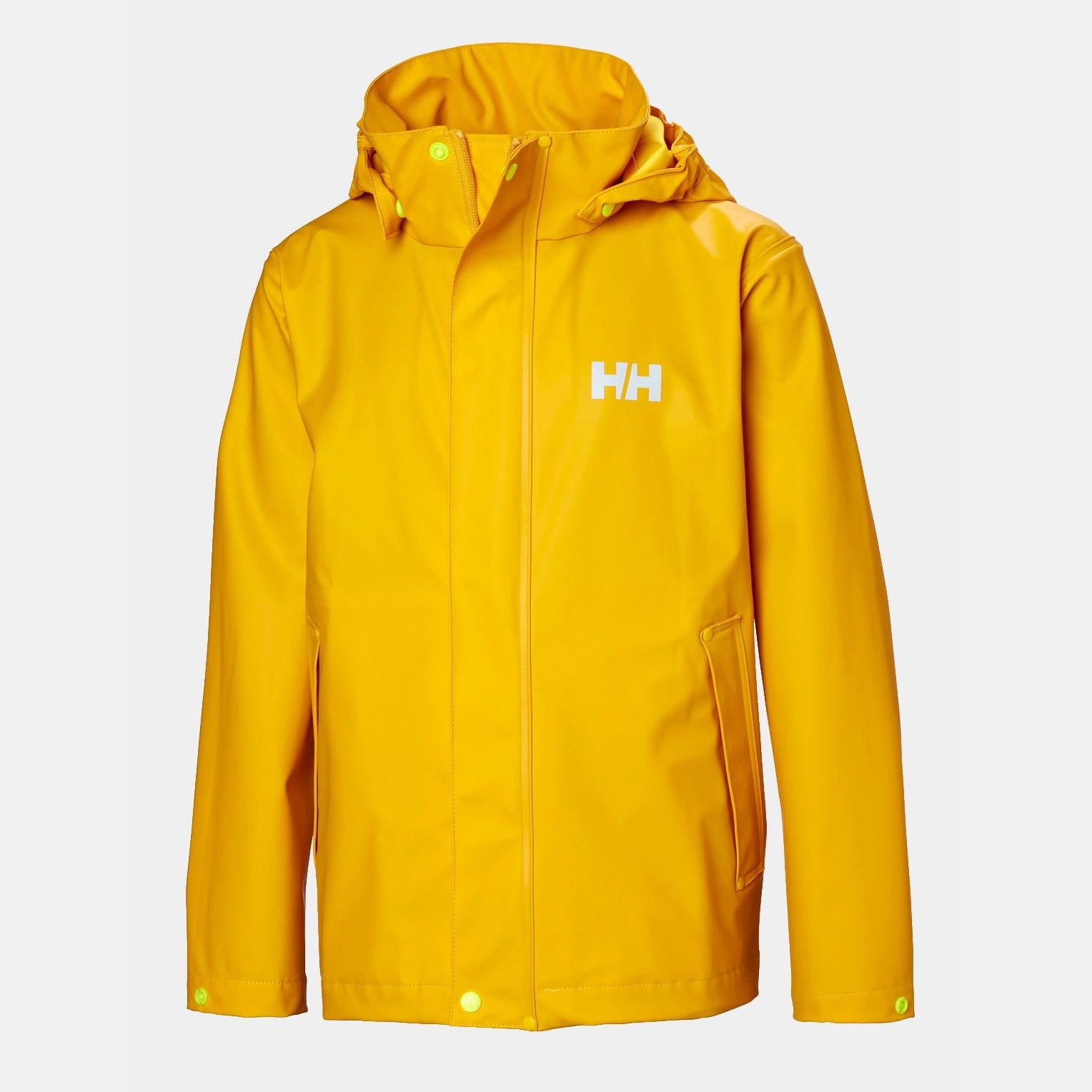 Juniors' Moss Rain Jacket - 345 ESSENTIAL YELLOW