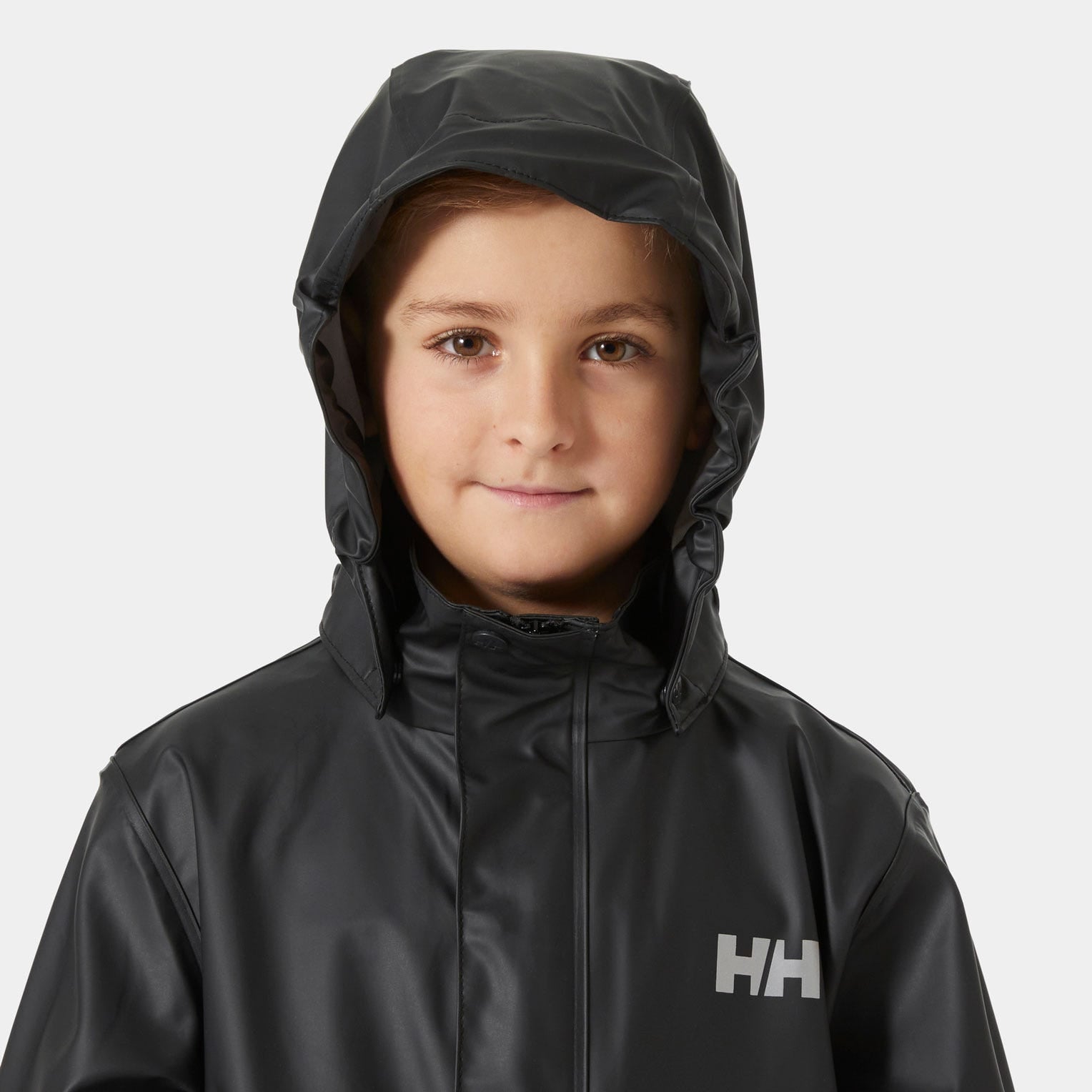 Juniors' Moss Rain Jacket - 990 BLACK
