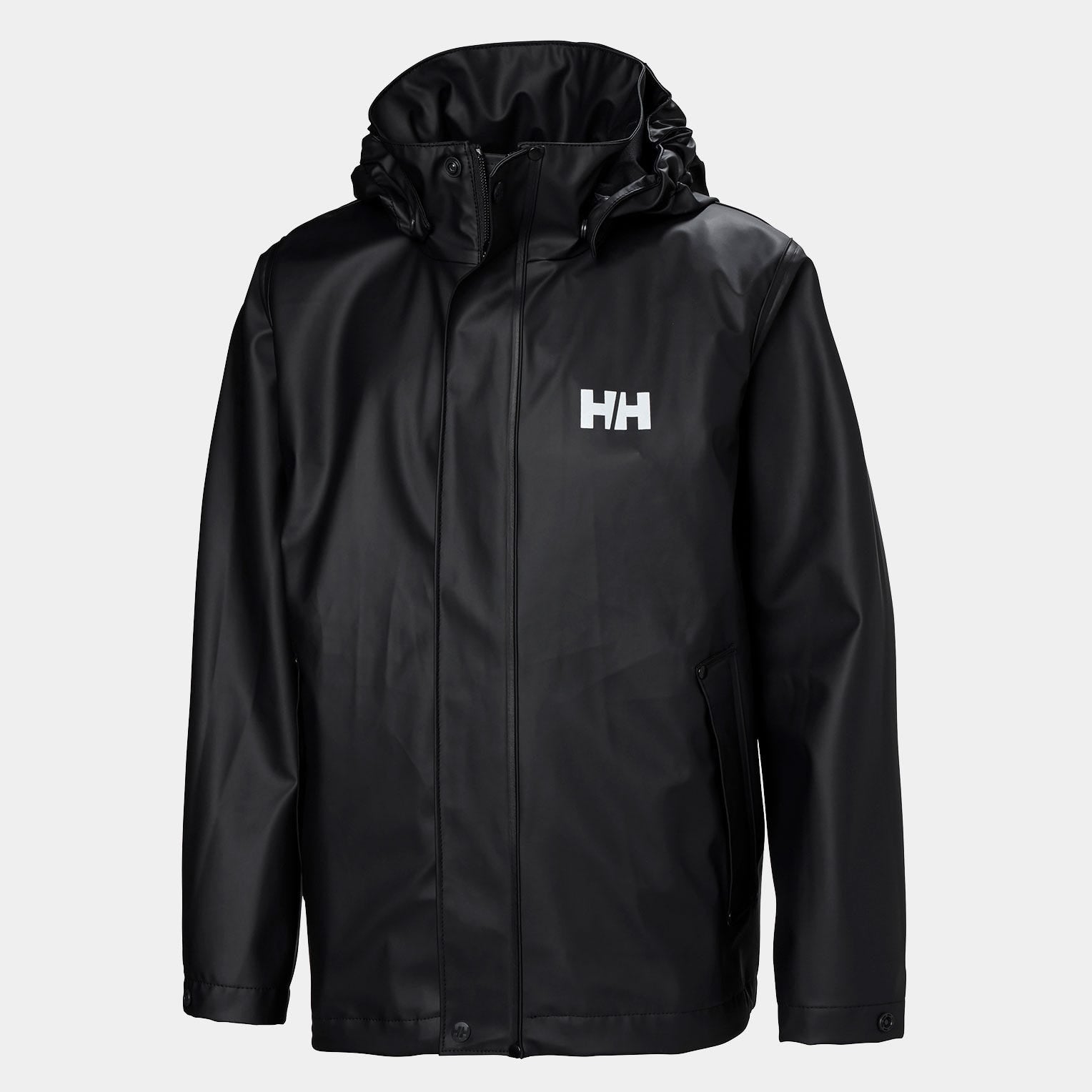 Juniors' Moss Rain Jacket - 990 BLACK