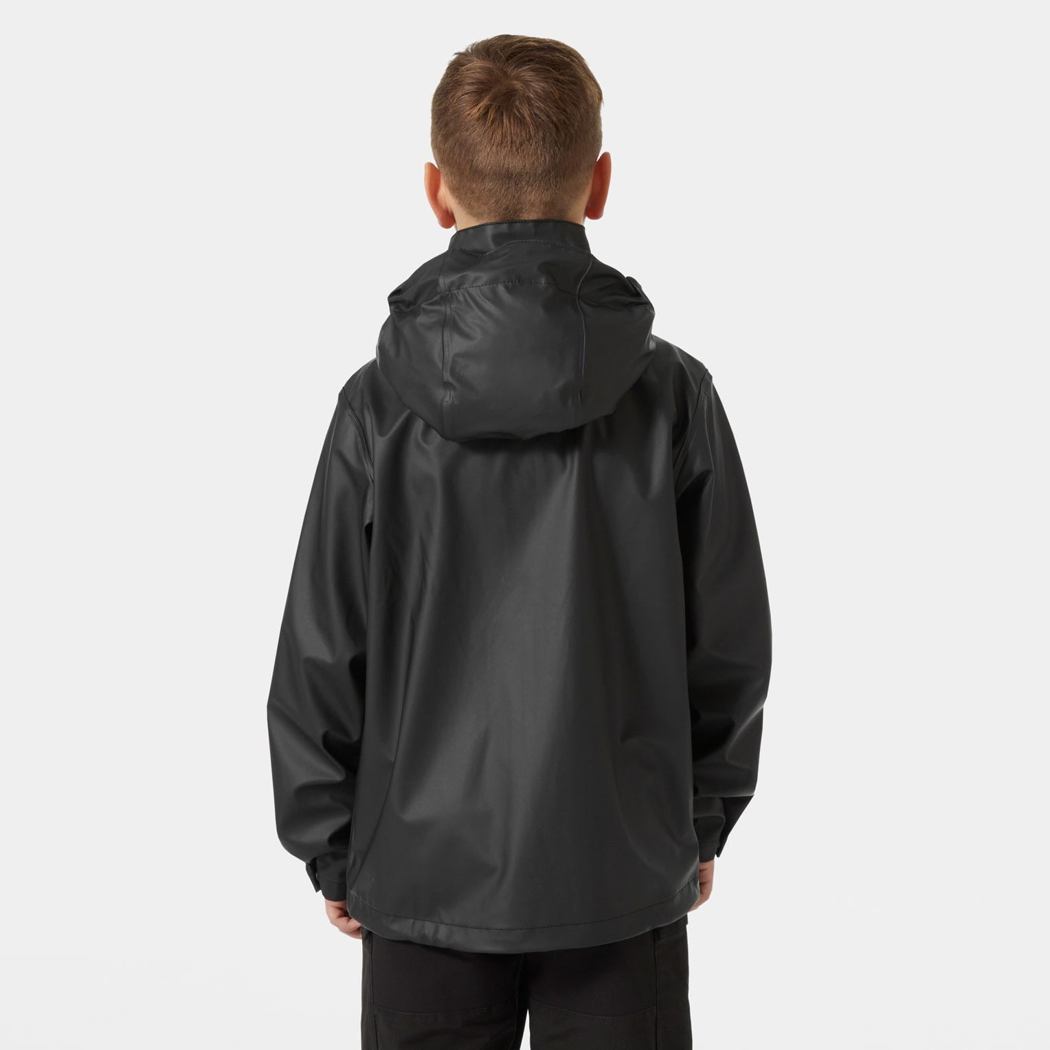 Juniors' Moss Rain Jacket - 991 BLACK