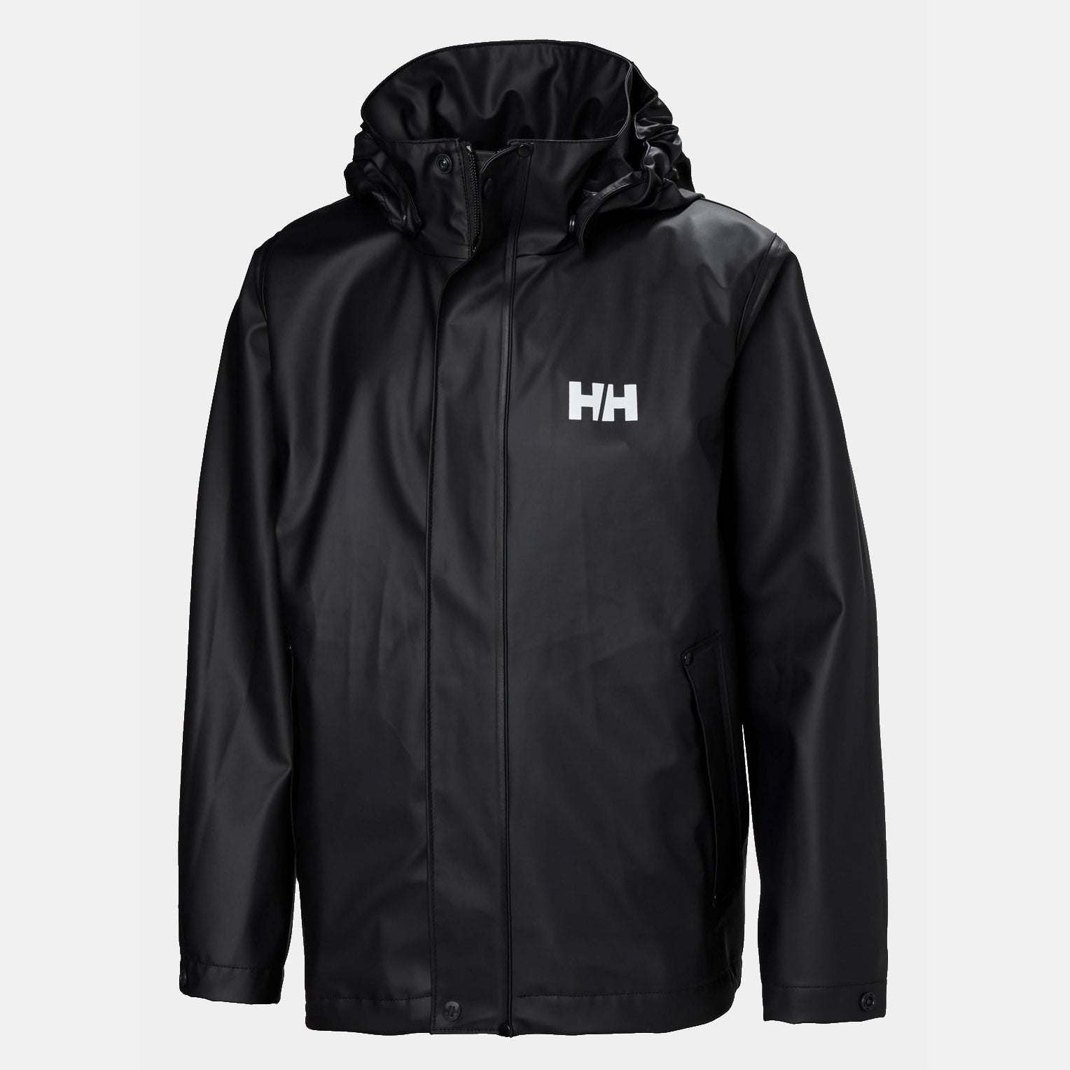 Juniors' Moss Rain Jacket - 991 BLACK