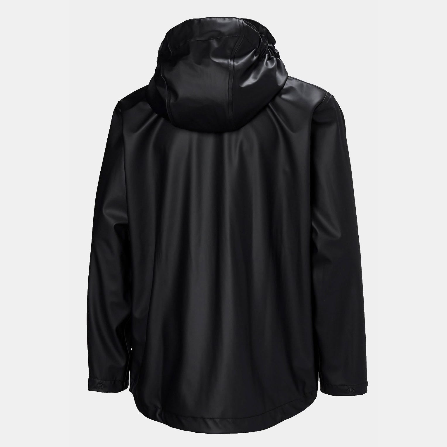 Juniors' Moss Rain Jacket - 991 BLACK