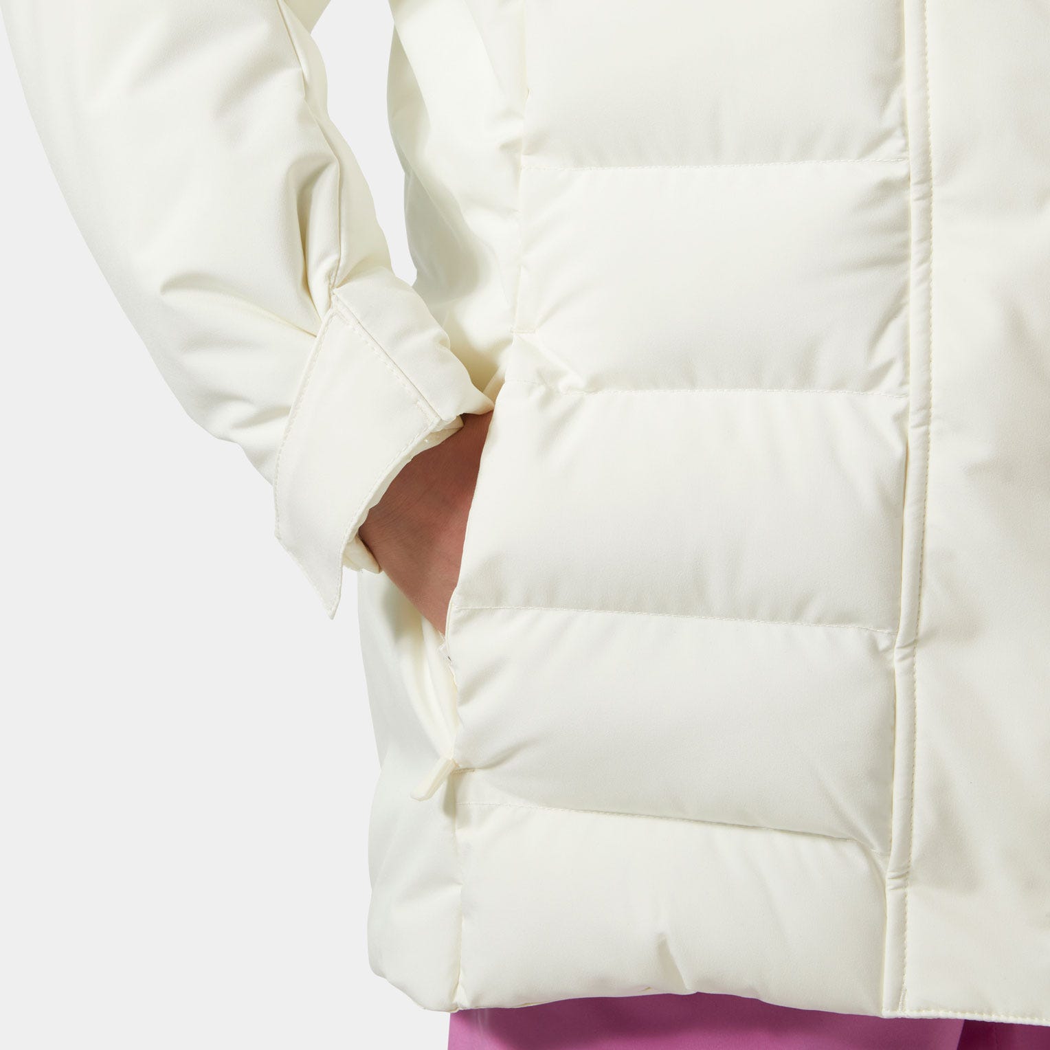 Juniors' Diamond Jacket - 047 SNOW