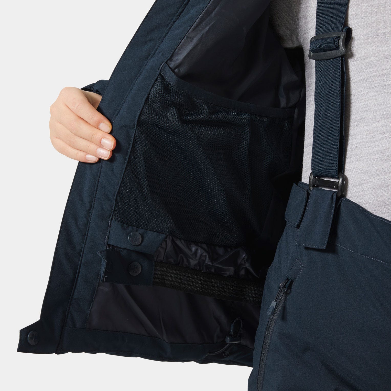 Juniors' Cyclone Jacket - 595 NAVY