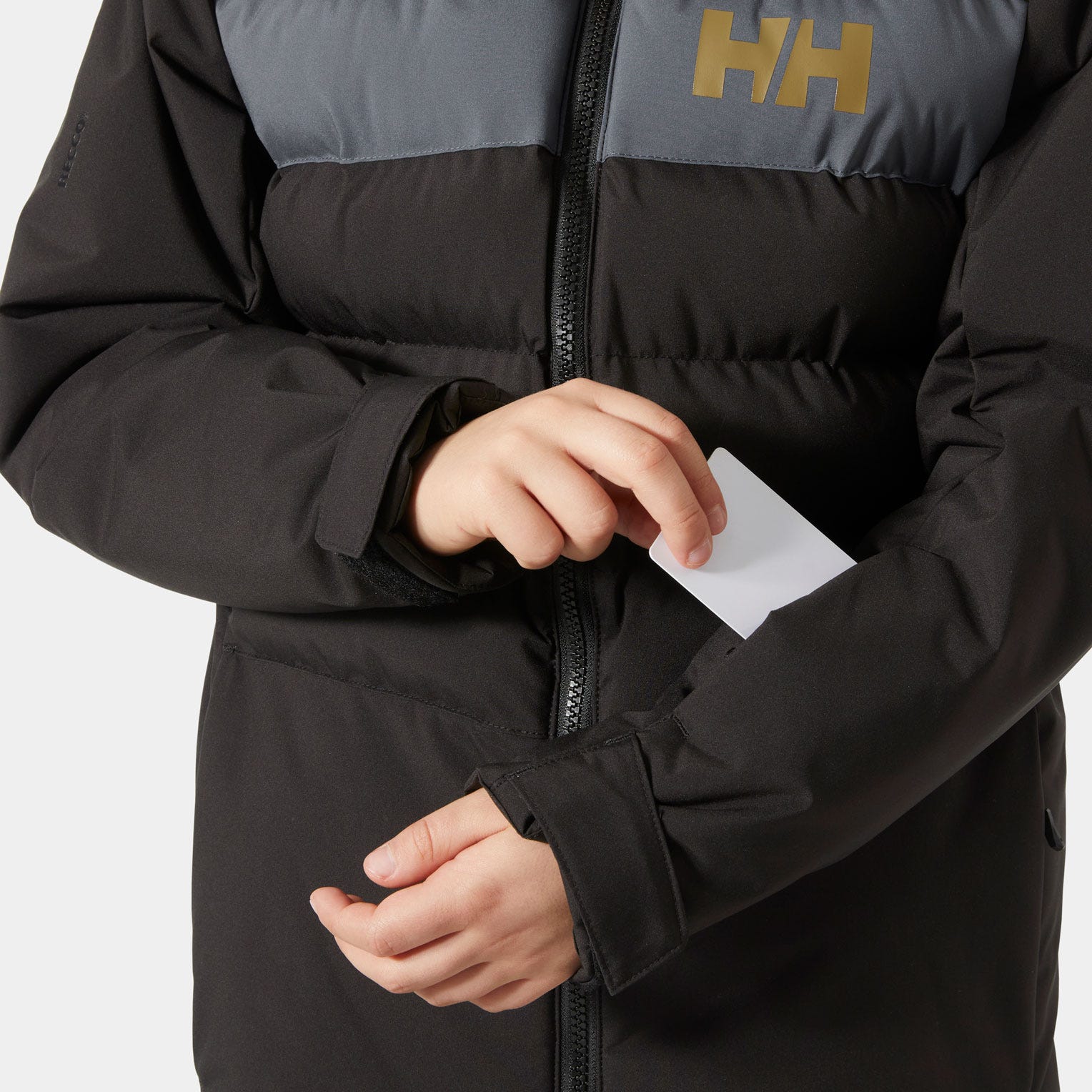 Juniors' Cyclone Jacket - 990 BLACK