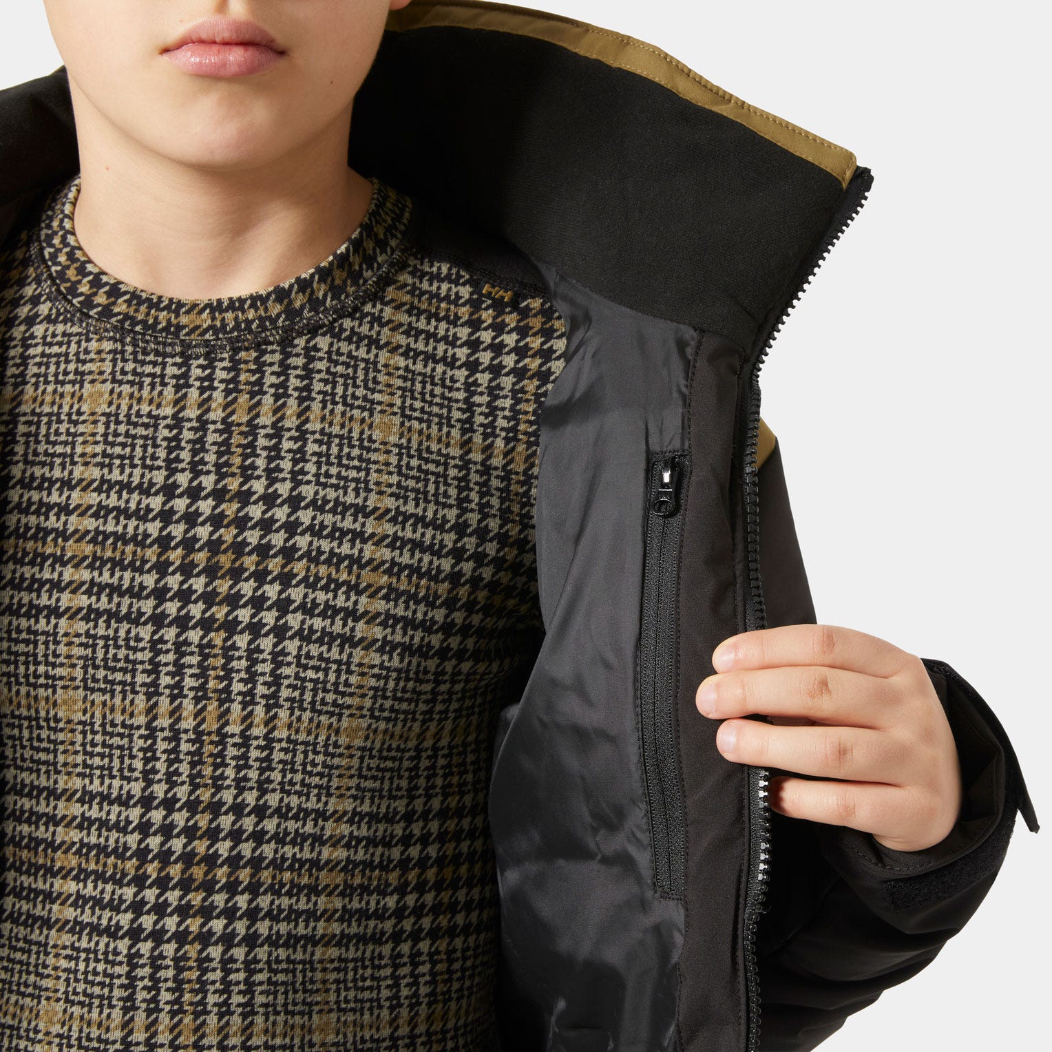 Juniors' Cyclone Jacket - 990 BLACK