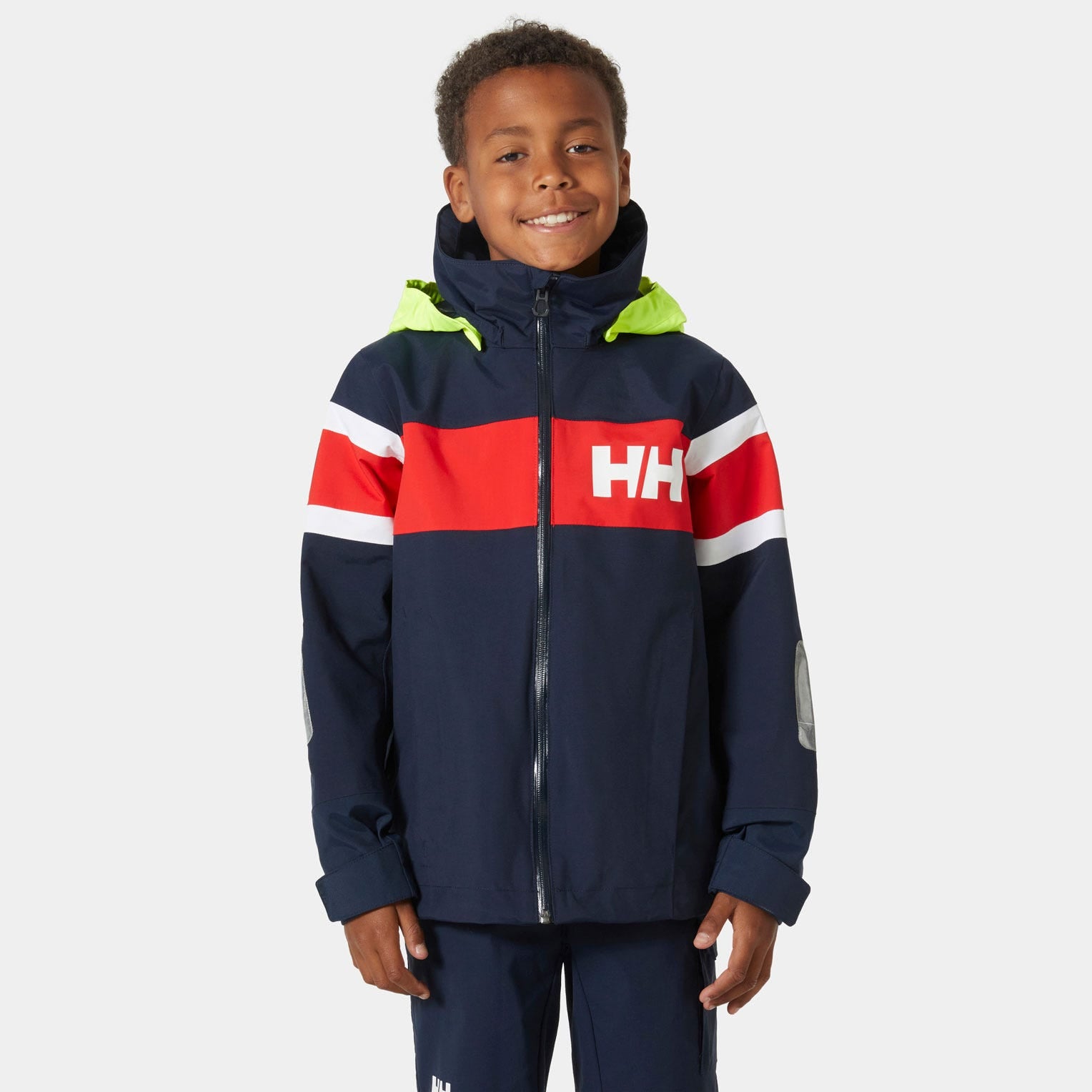 Juniors' Salt 2 Sailing Jacket - 597 NAVY