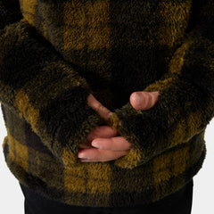 Juniors' Champ 1/2 Zip Midlayer - 718 SEPIA AOP