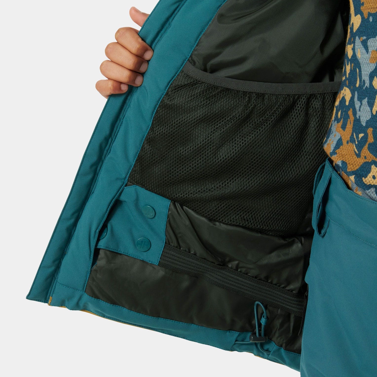 Juniors' Alpha Ski Jacket - 453 DARK CREEK
