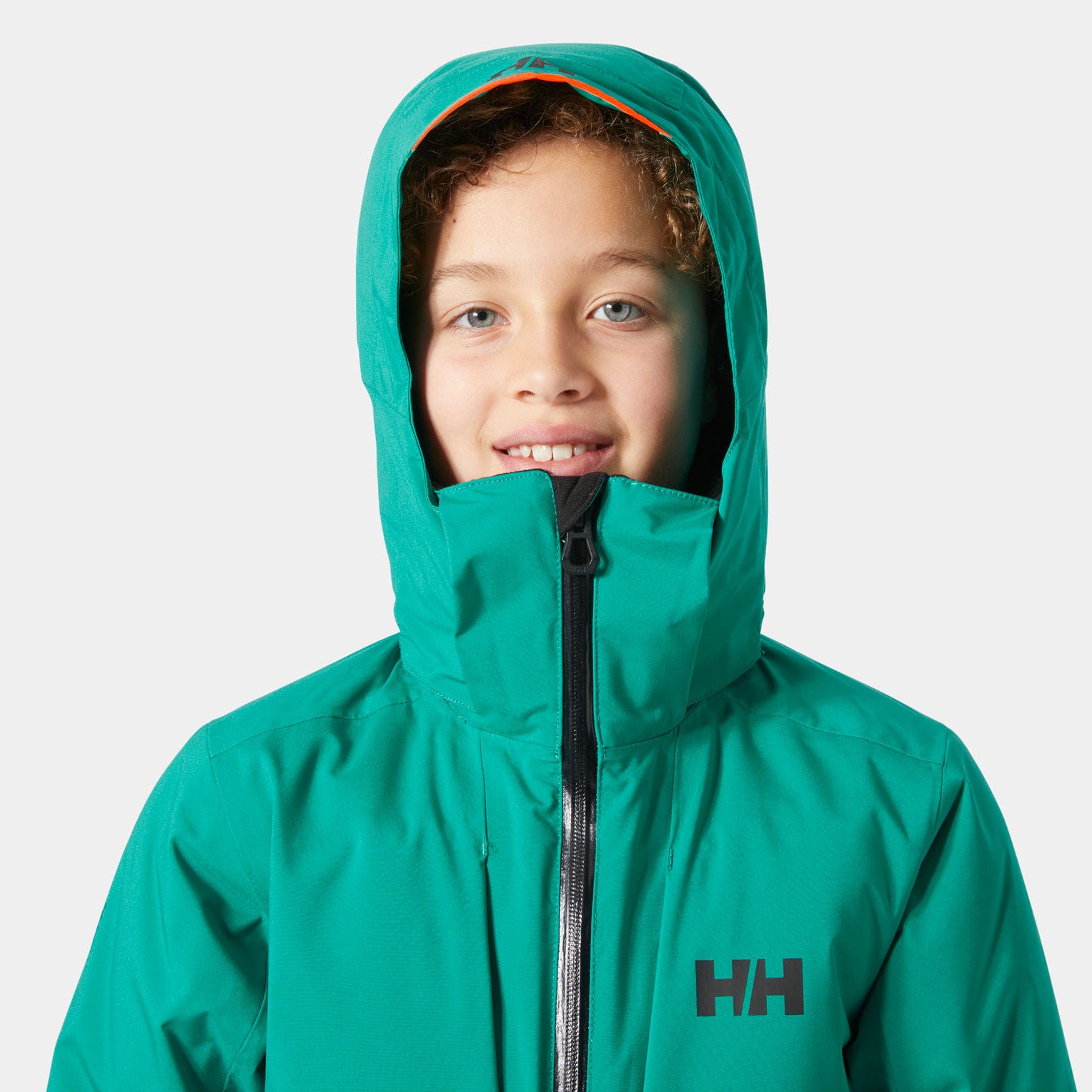 Juniors' Alpha Ski Jacket - 466 SIGNAL GREEN