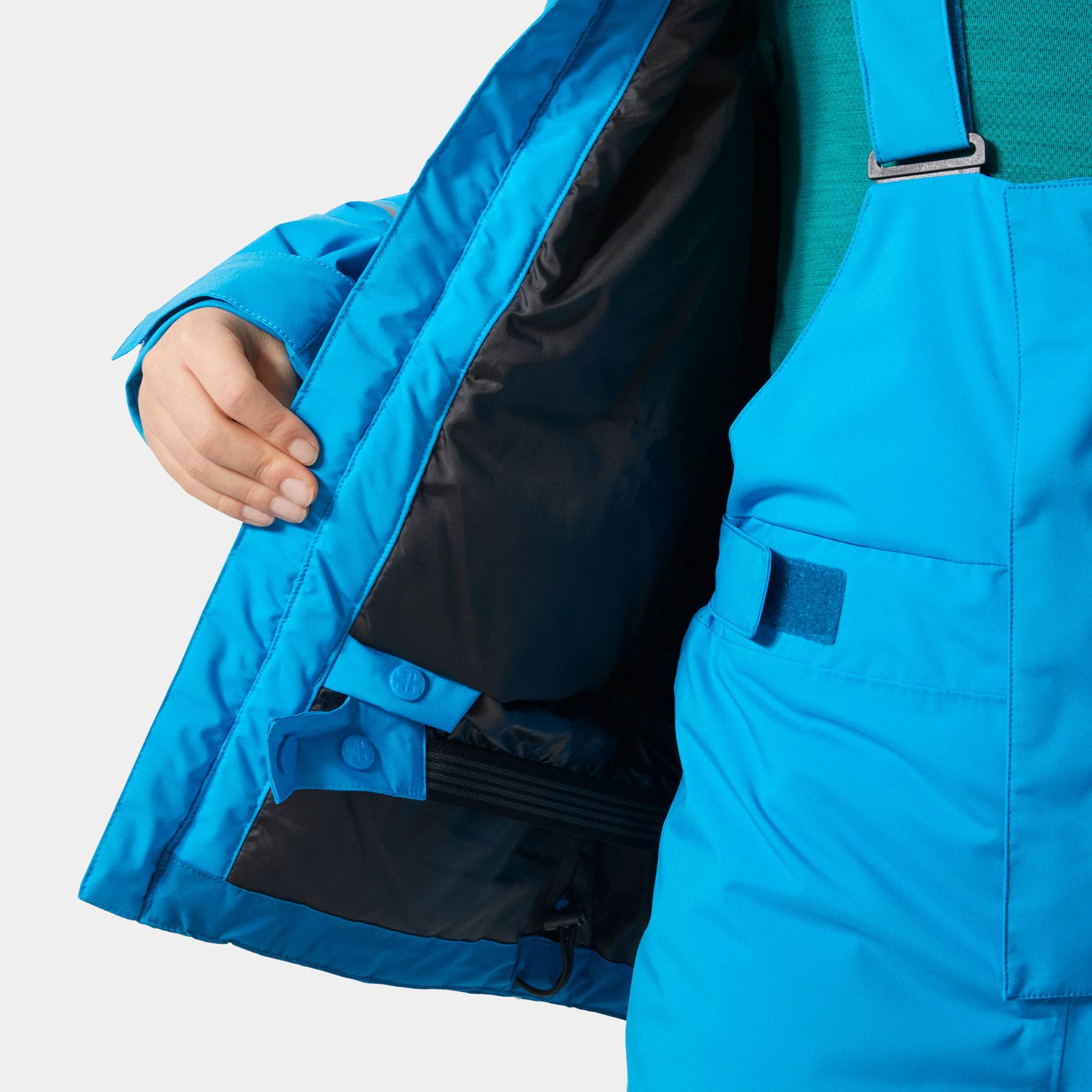 Juniors’ Quest Ski Jacket - 578 NEPTUNE BLUE