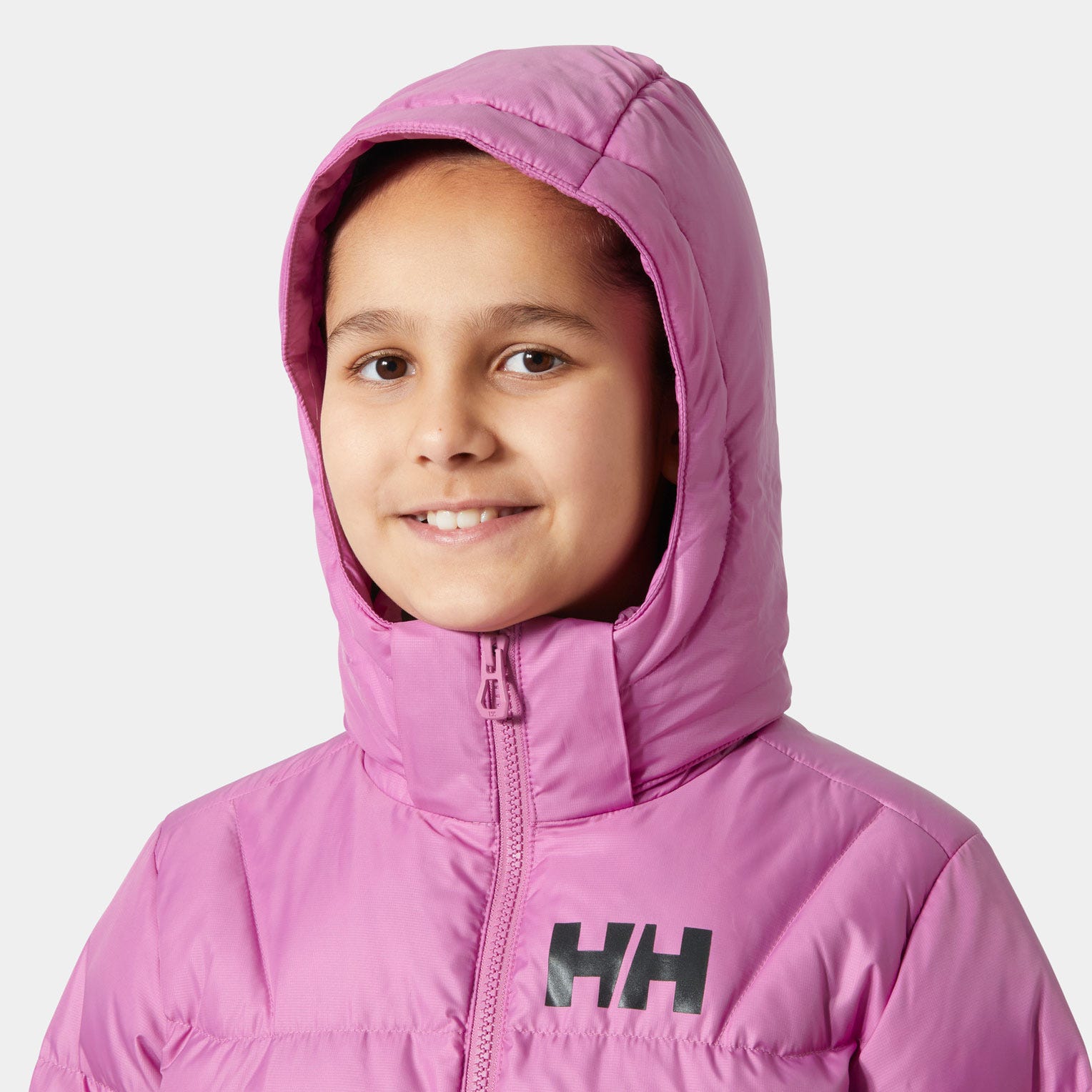 Juniors’ Isfjord Down Winter Jacket 2.0 - 089 META PINK
