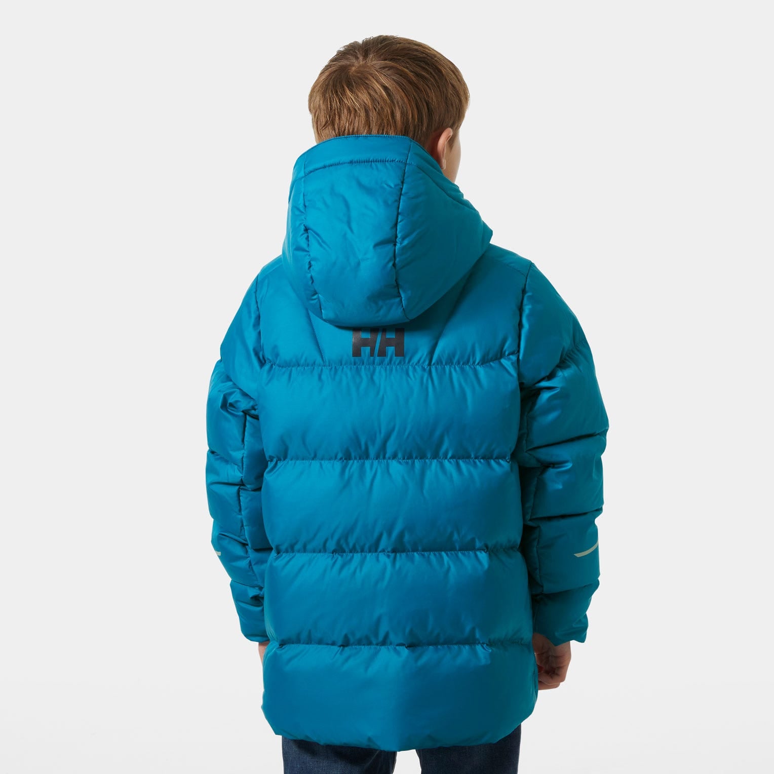 Juniors’ Isfjord Down Winter Jacket 2.0 - 540 CERULEAN BLUE