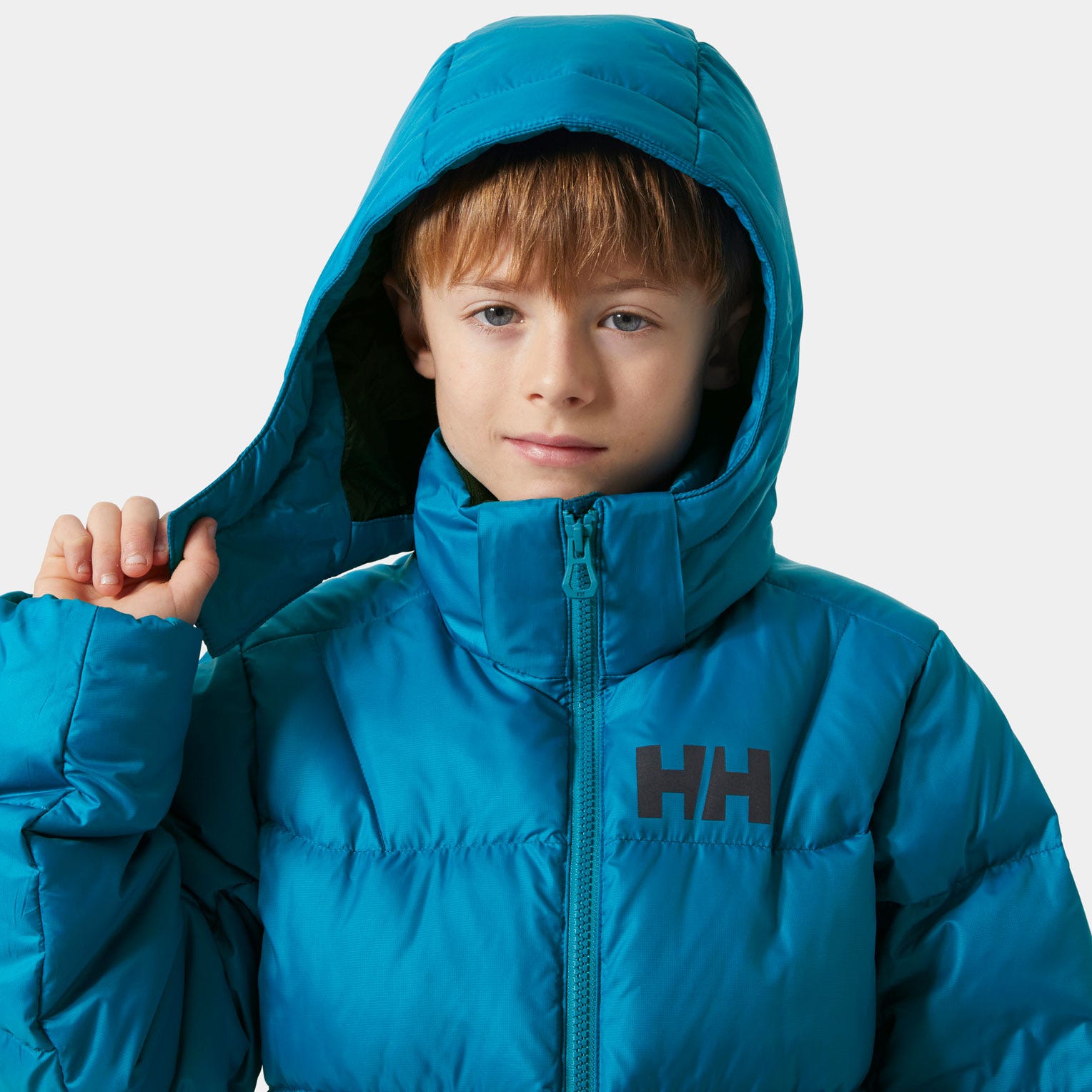 Juniors’ Isfjord Down Winter Jacket 2.0 - 540 CERULEAN BLUE