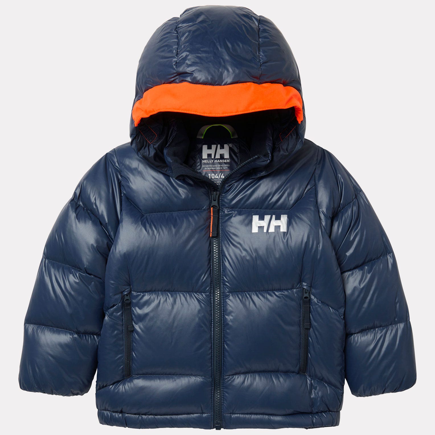 Kids’ Isfjord Down Winter Jacket - 598 NAVY