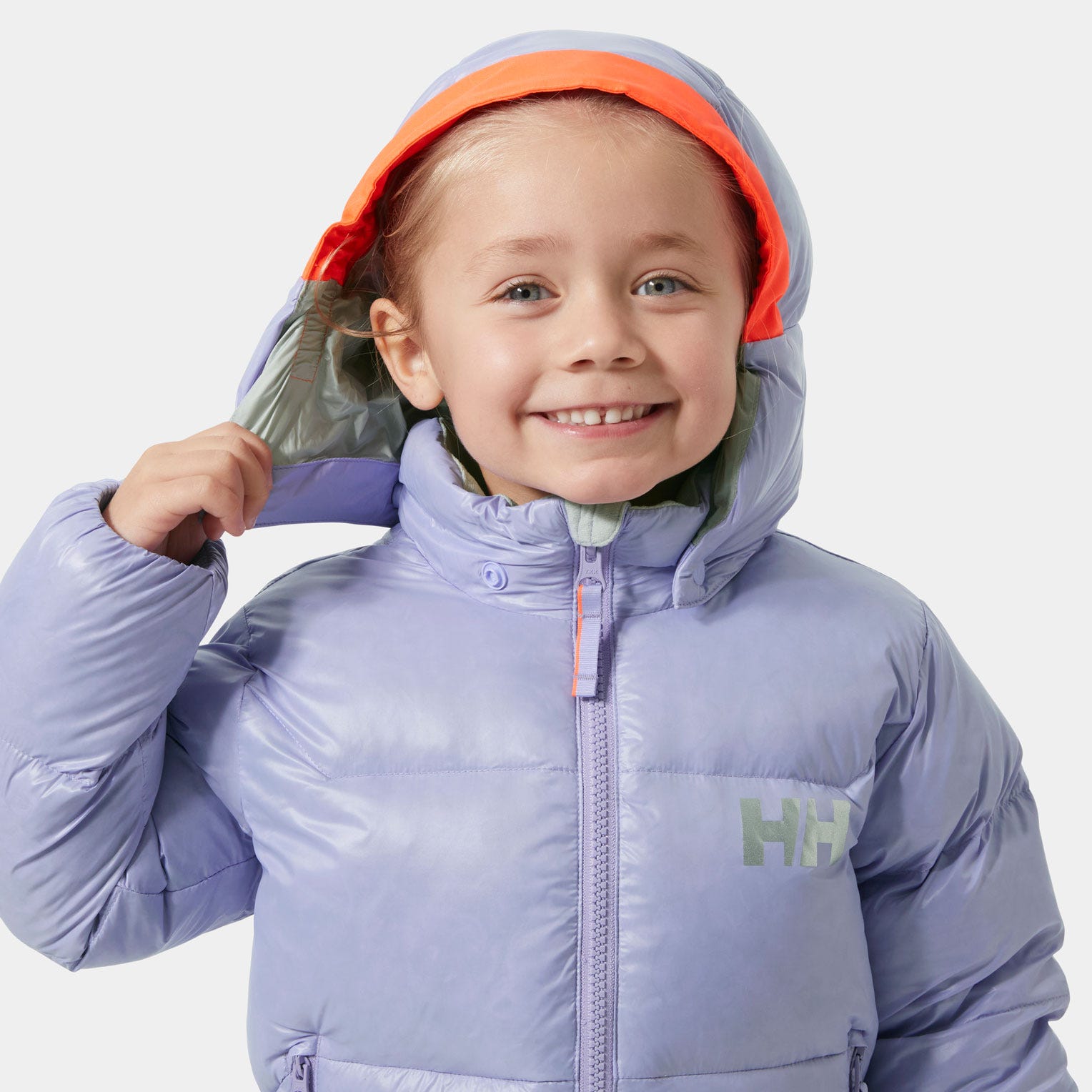 Kids’ Isfjord Down Winter Jacket - 698 BRIGHT LAVENDER