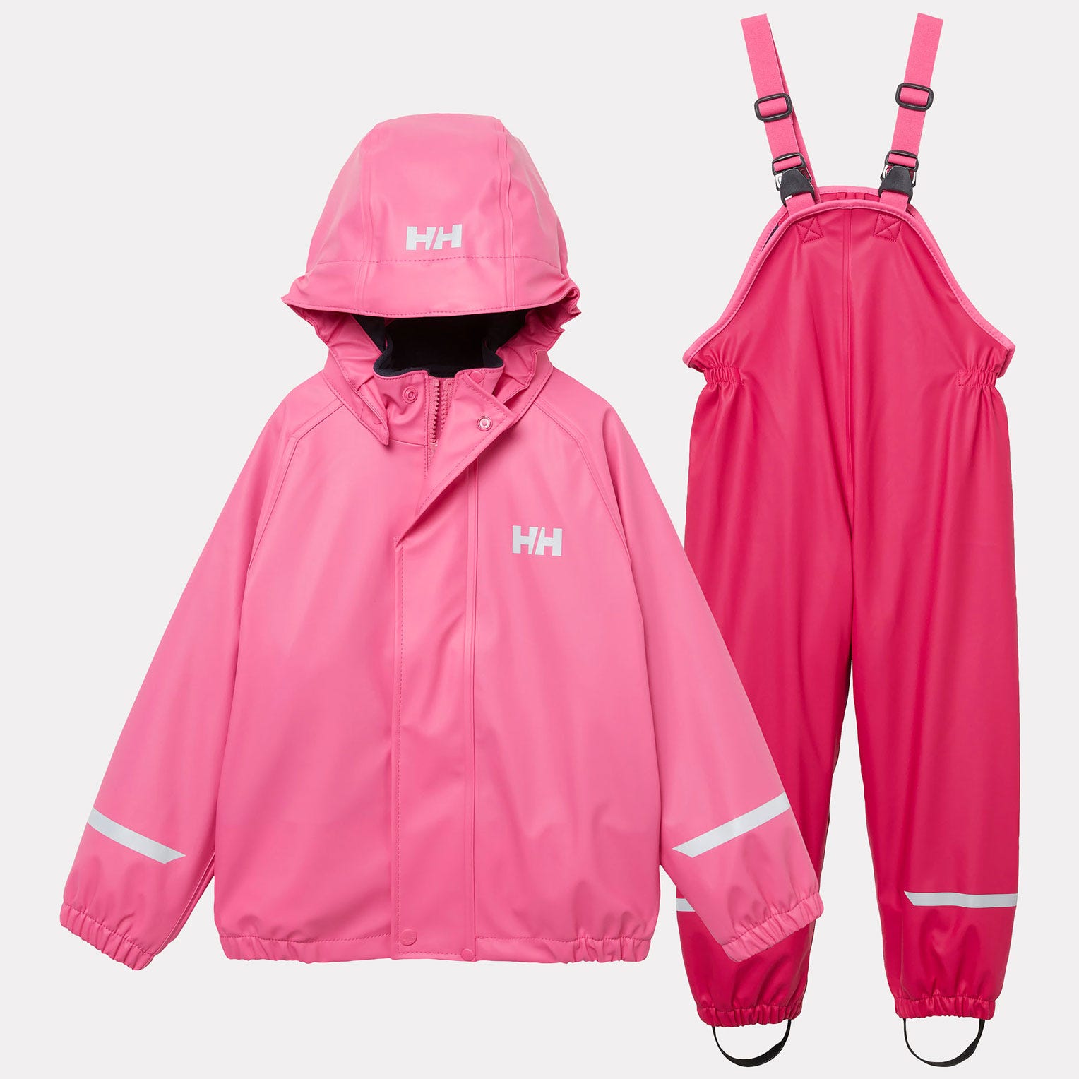 Kids’ Bergen Fleece-Lined Rain Set 2.0 - 092 CRANBERRY
