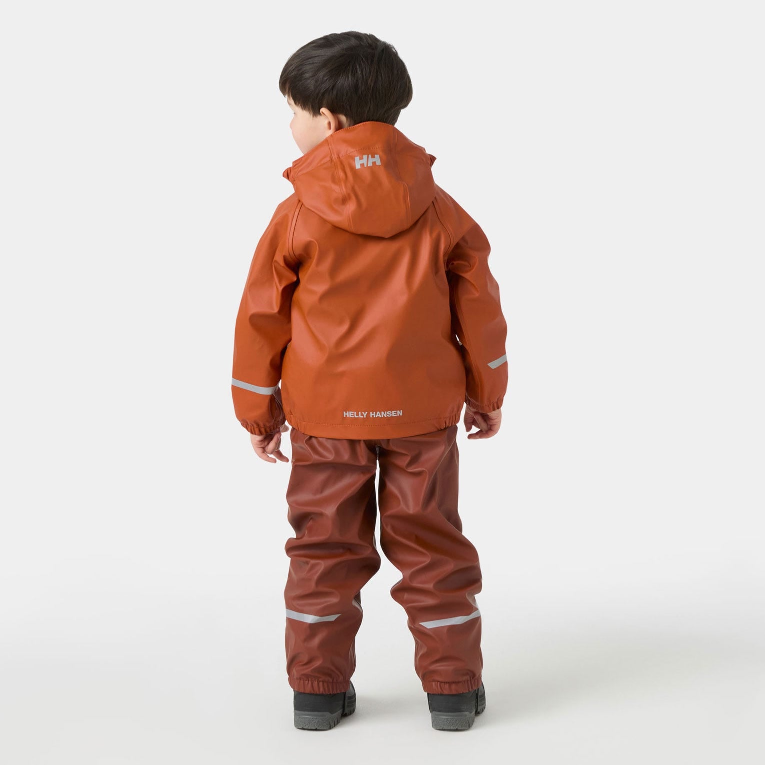 Kids’ Bergen Fleece-Lined Rain Set 2.0 - 301 IRON OXIDE