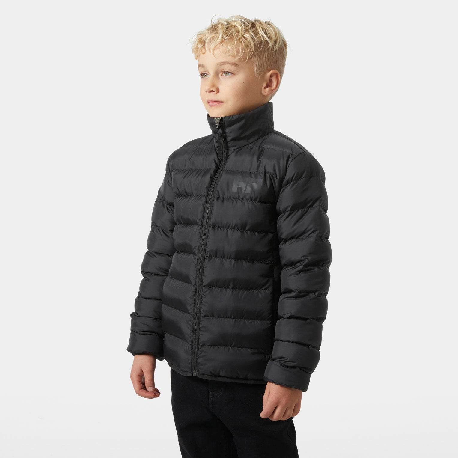 Juniors’ Marka Insulator Jacket - 991 BLACK BROXBURN AOP