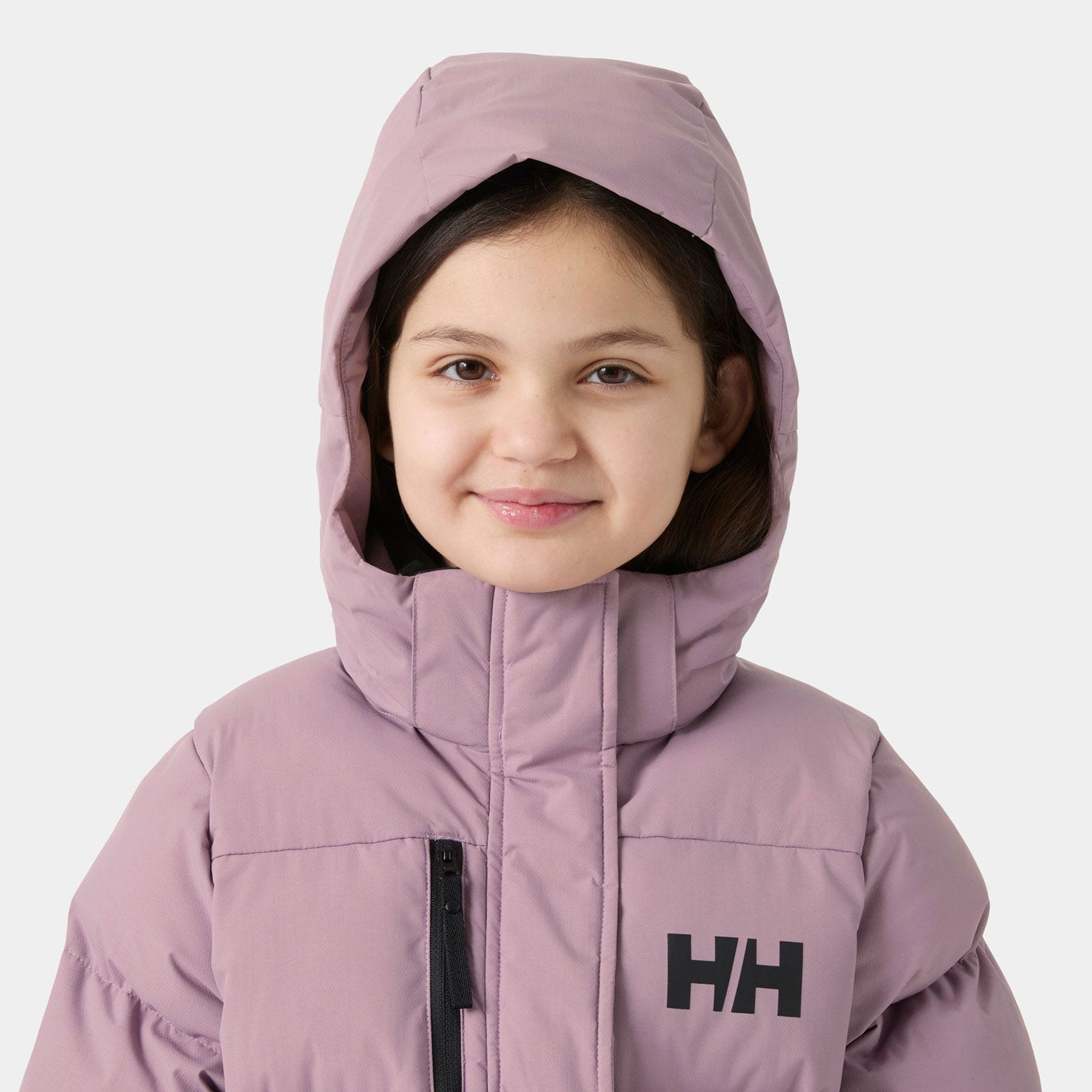 Juniors’ Adore Puffy Parka - 676 PURPLE CLAY
