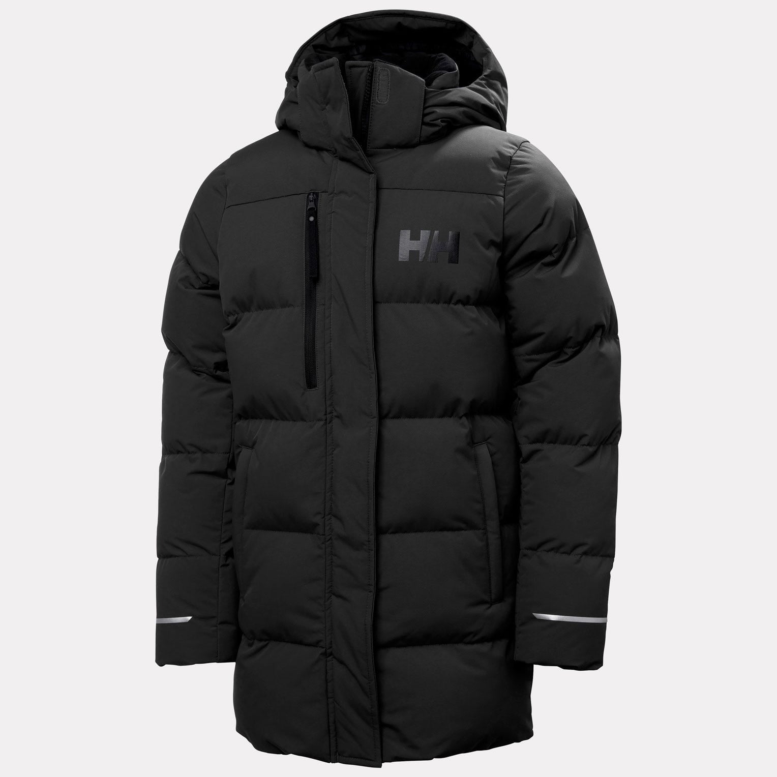 Juniors’ Adore Puffy Parka - 991 BLACK