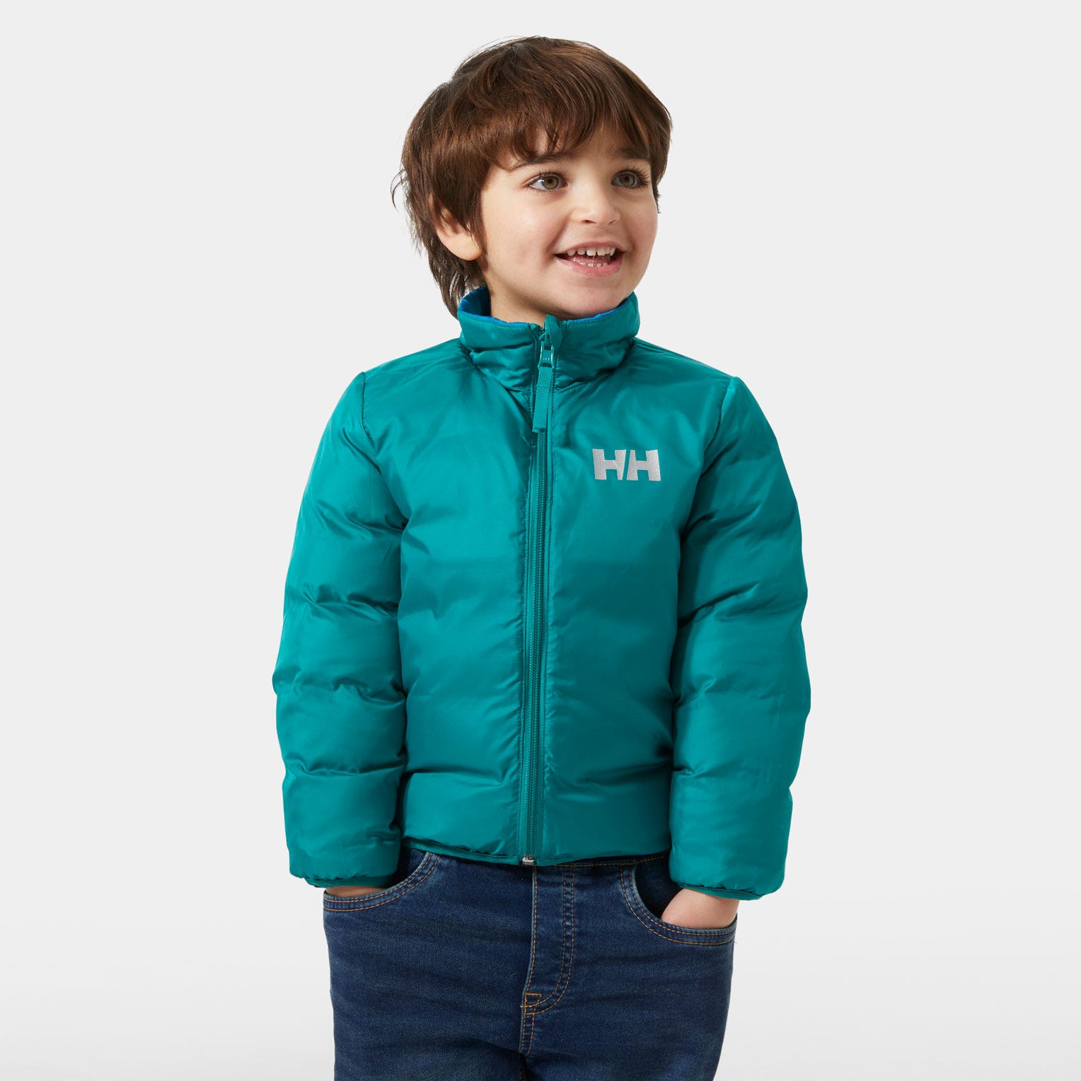 Kids’ Dalen Reversible Jacket - 540 CERULEAN BLUE