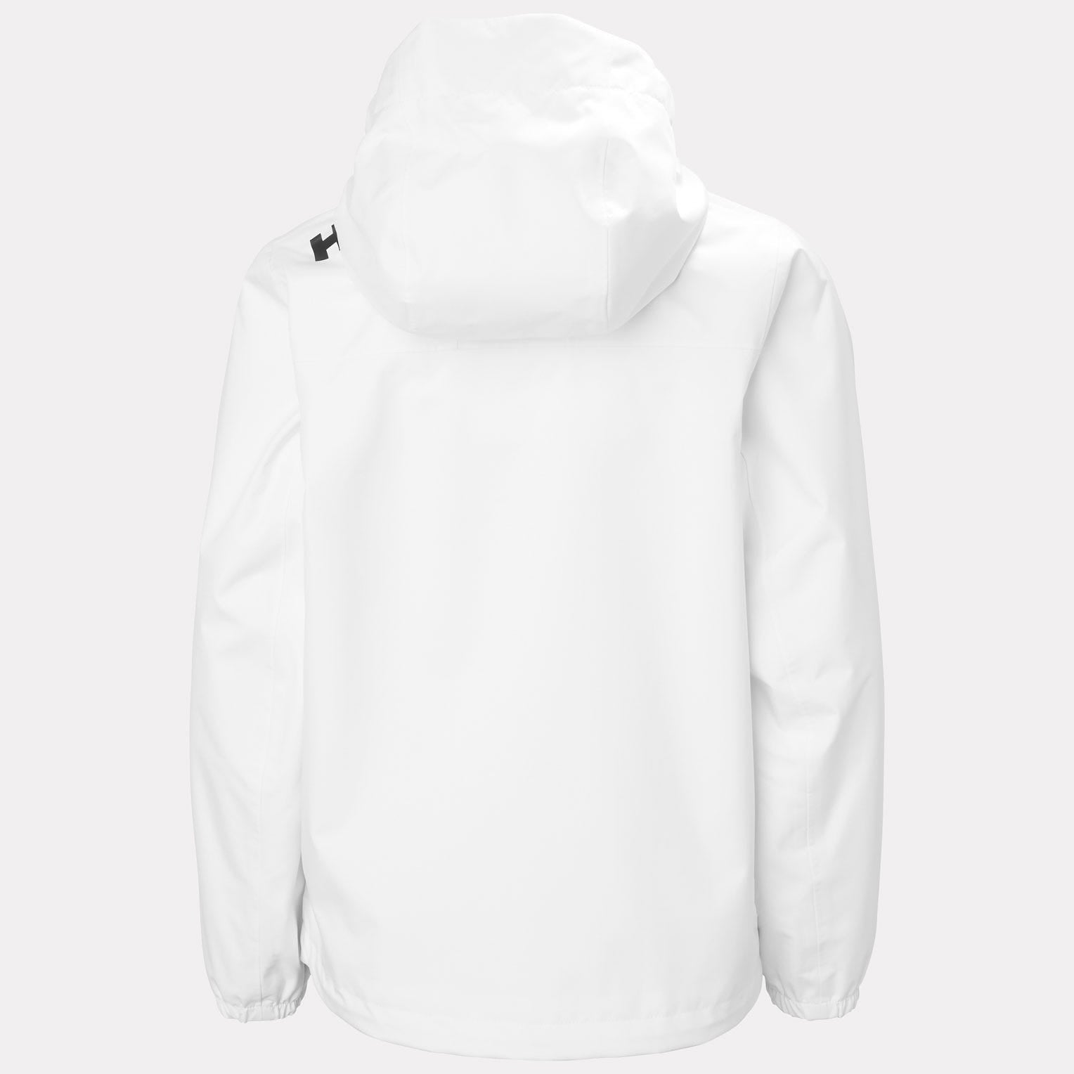 Juniors’ Crew Hooded Jacket - 002 WHITE