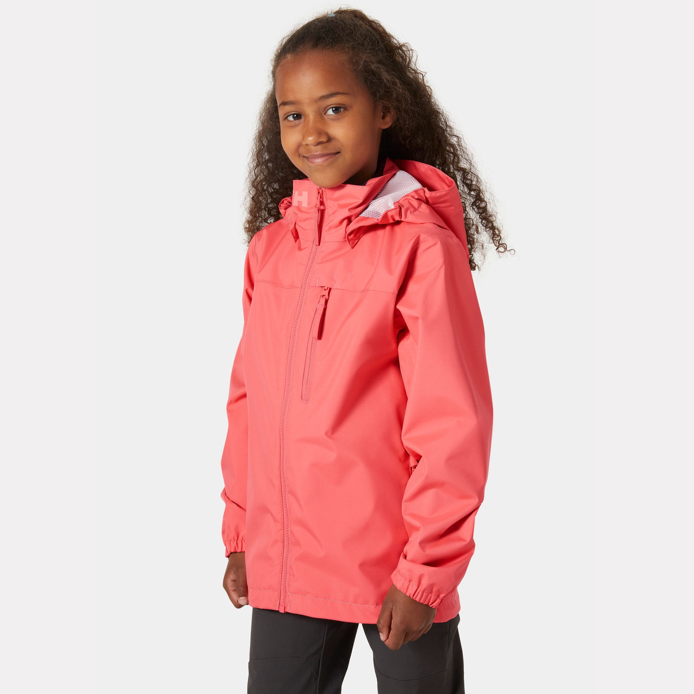 Juniors’ Crew Hooded Jacket - 099 SUNSET PINK