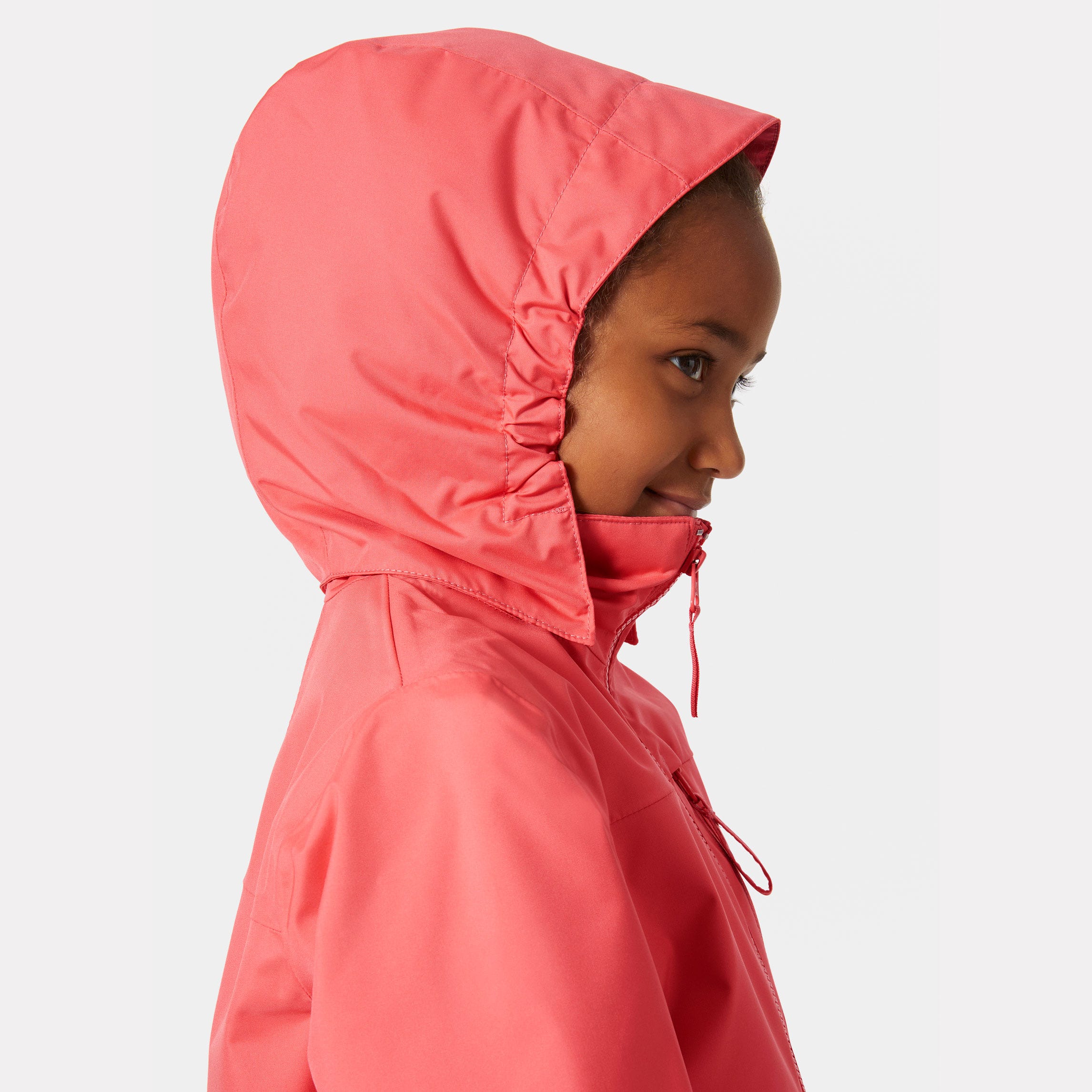 Juniors’ Crew Hooded Jacket - 099 SUNSET PINK