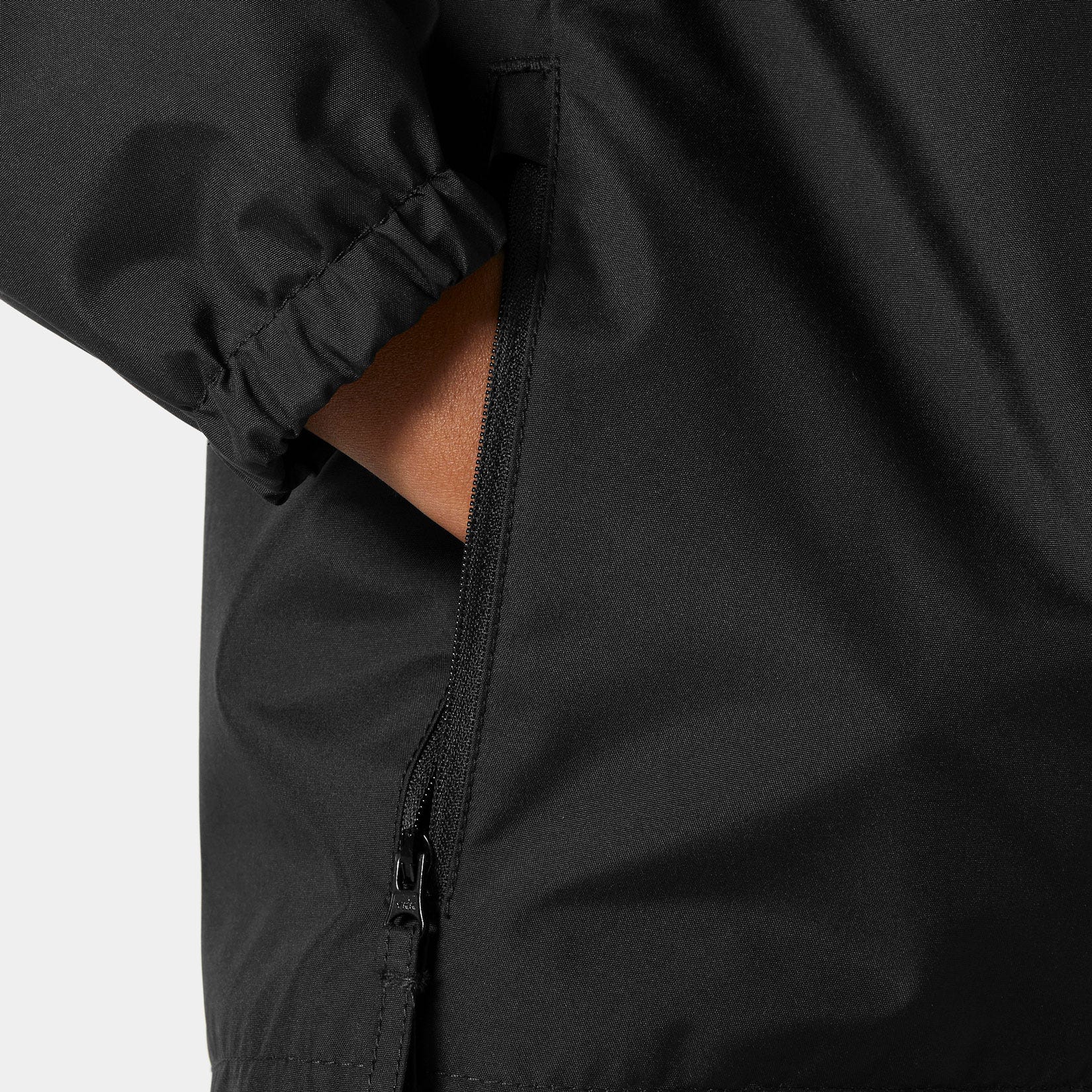 Juniors’ Crew Hooded Jacket - 991 BLACK