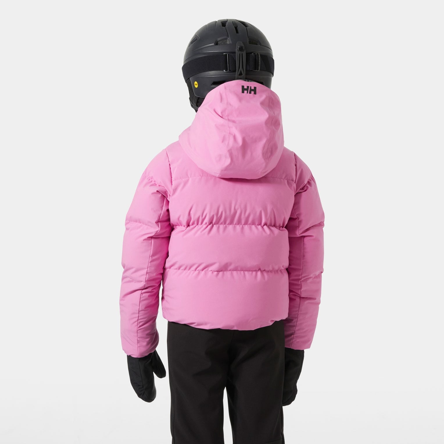 Juniors' Nora Short Puffy Ski Jacket - 089 META PINK