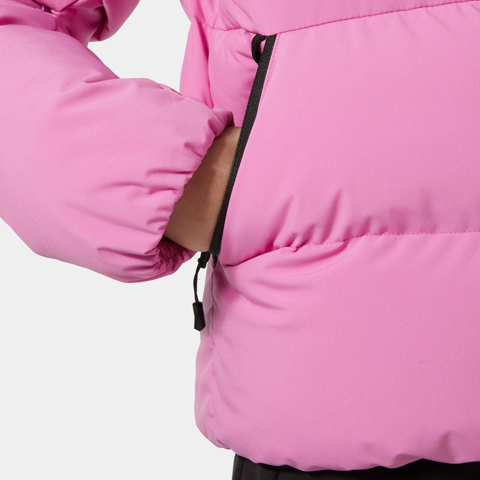 Juniors' Nora Short Puffy Ski Jacket - 089 META PINK