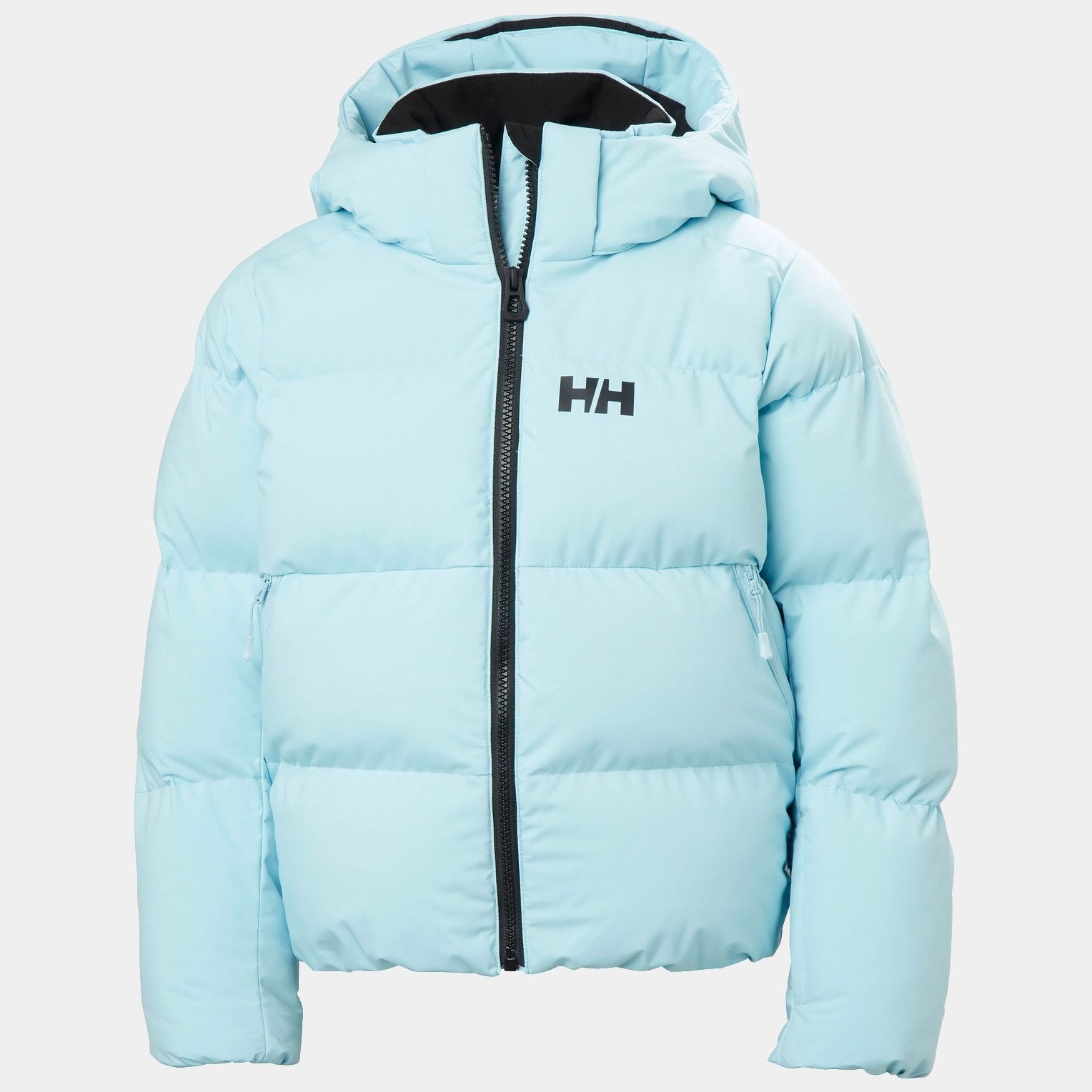 Juniors' Nora Short Puffy Ski Jacket - 607 LIGHT CYAN