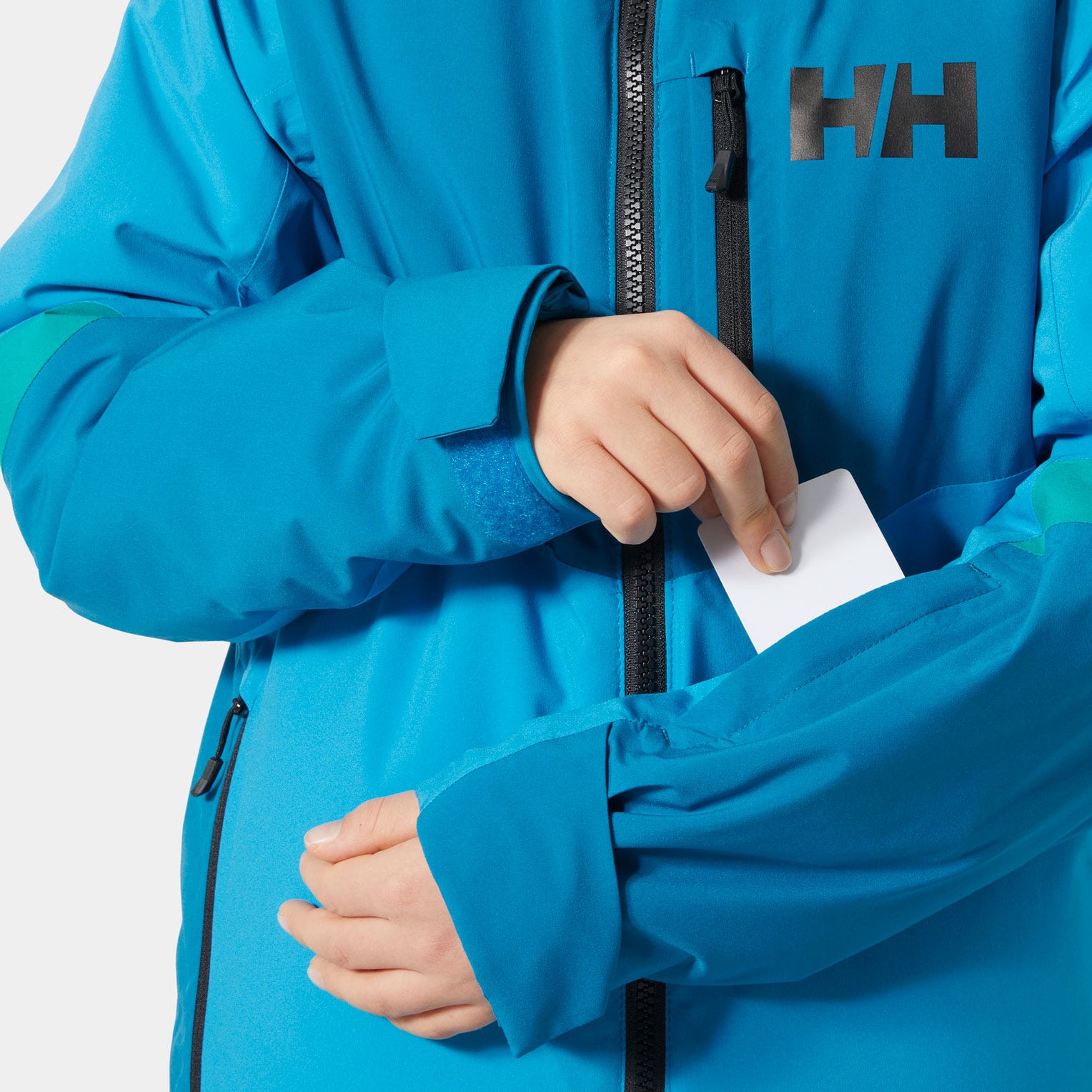 Juniors' Elevate Ski Jacket - 578 NEPTUNE BLUE