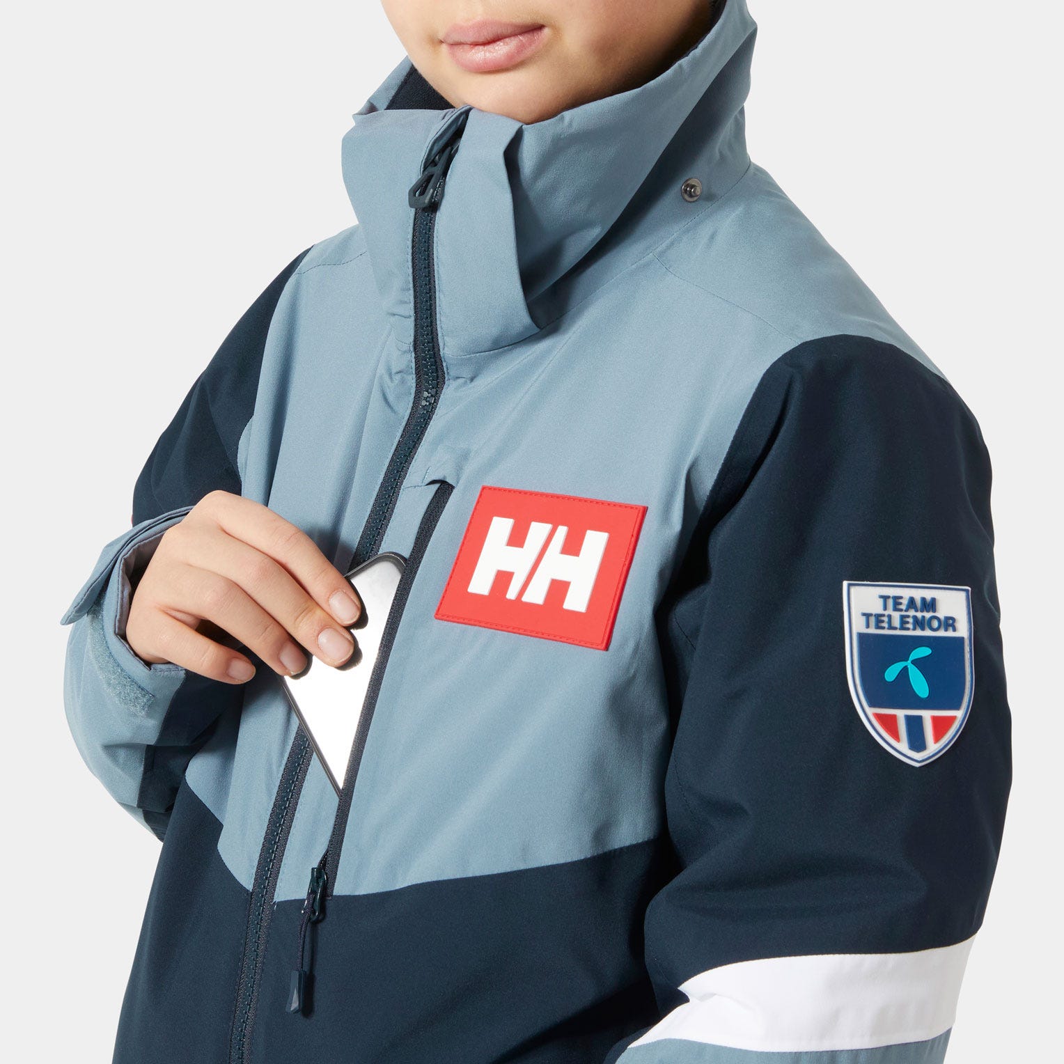Juniors' Elevate Ski Jacket - 602 WASHED NAVY