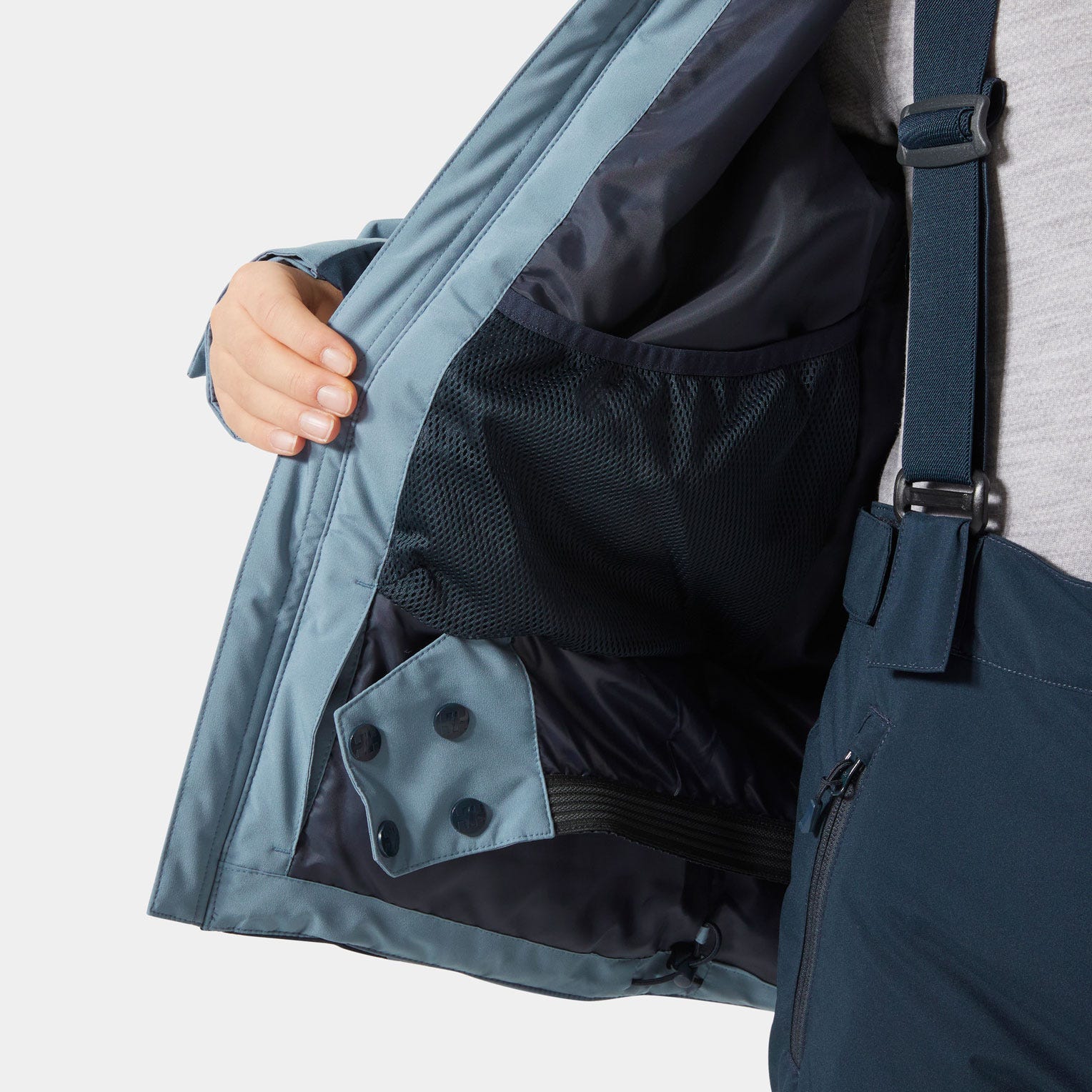 Juniors' Elevate Ski Jacket - 602 WASHED NAVY
