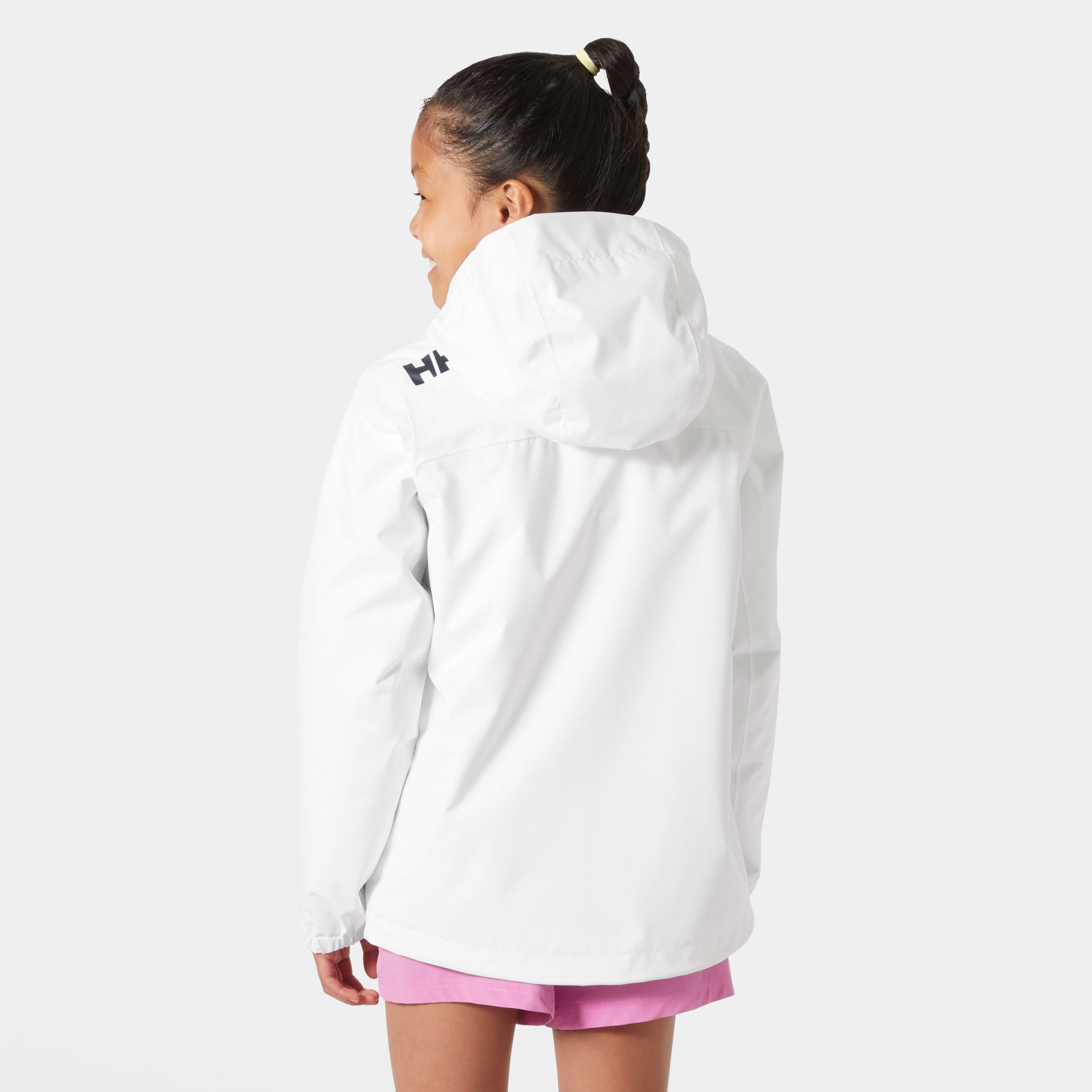 Juniors' Crew Hooded Midlayer Jacket 2.0 - 002 WHITE