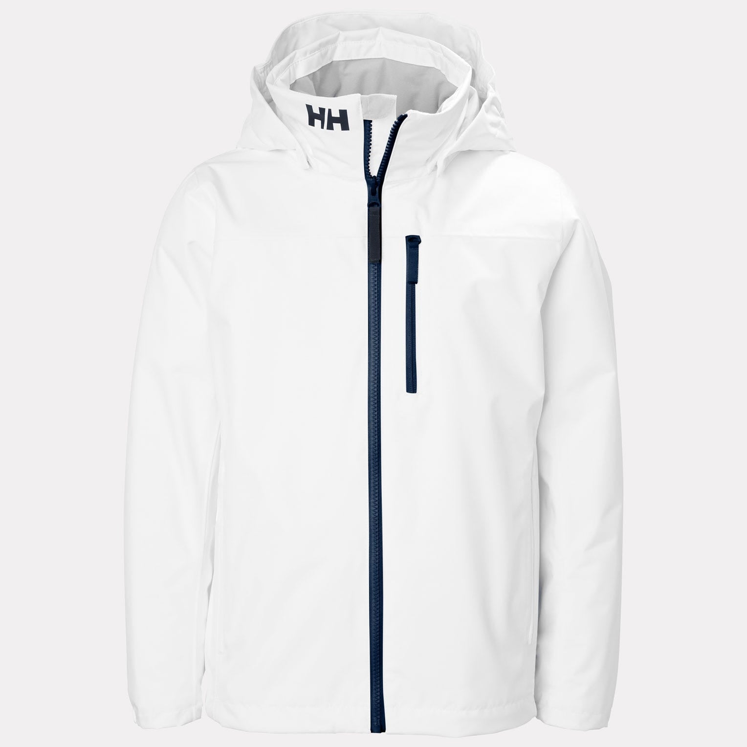 Juniors' Crew Hooded Midlayer Jacket 2.0 - 002 WHITE