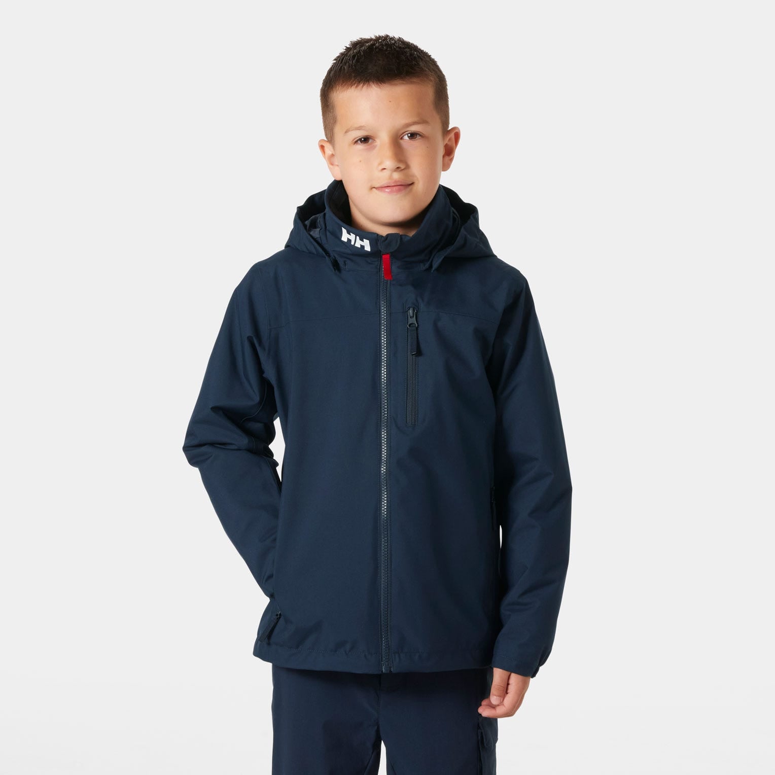 Juniors' Crew Hooded Midlayer Jacket 2.0 - 598 NAVY