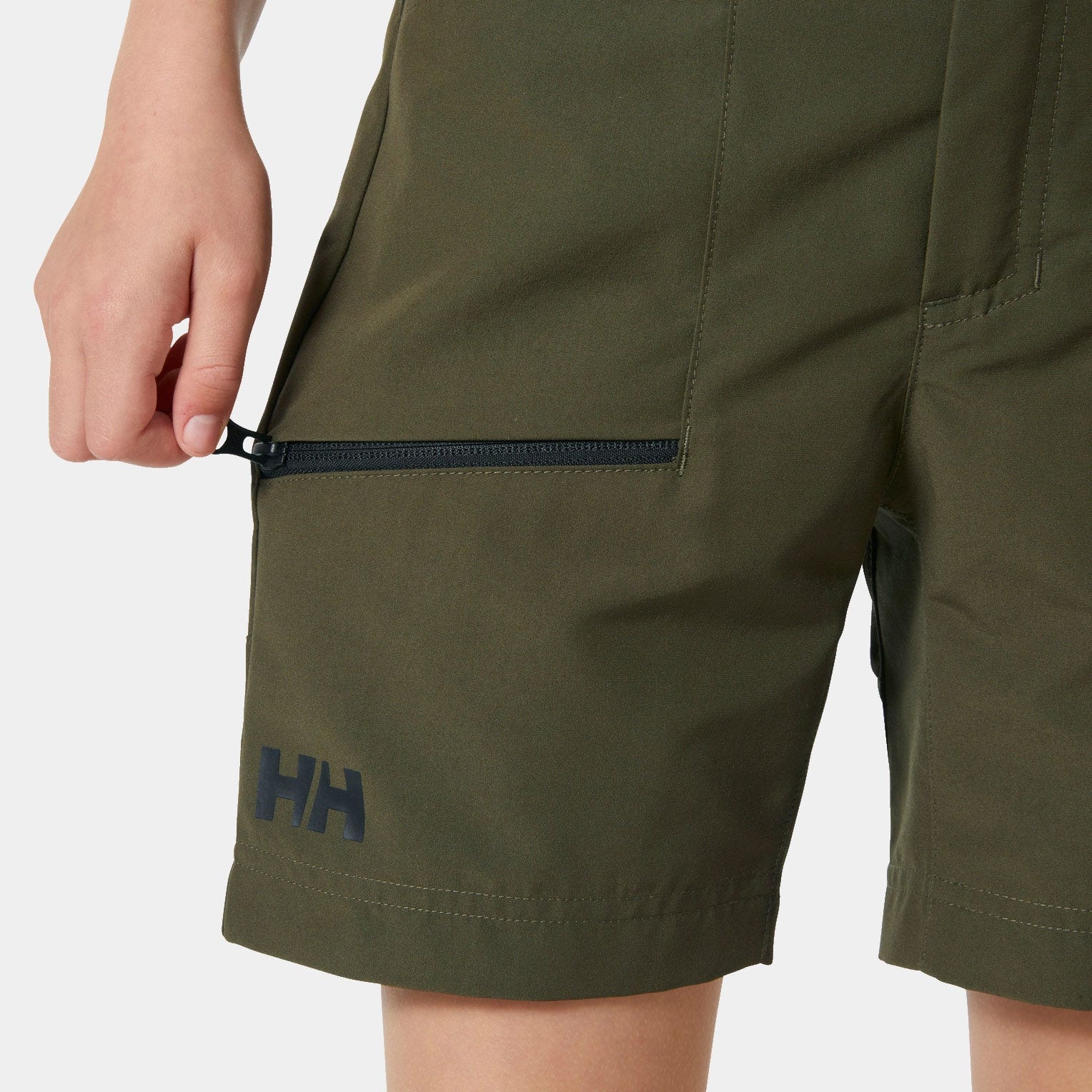 Juniors' Vidda Shorts - 431 UTILITY GREEN