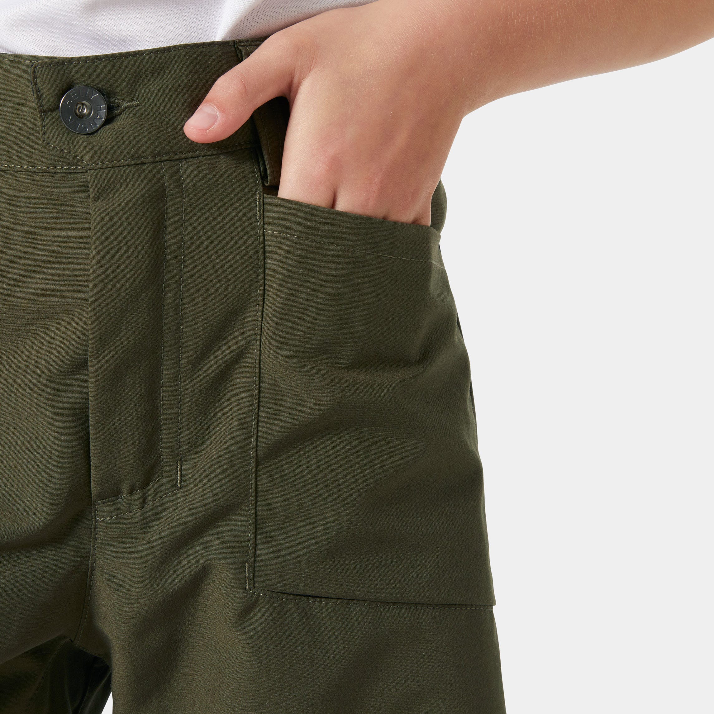 Juniors' Vidda Shorts - 432 UTILITY GREEN