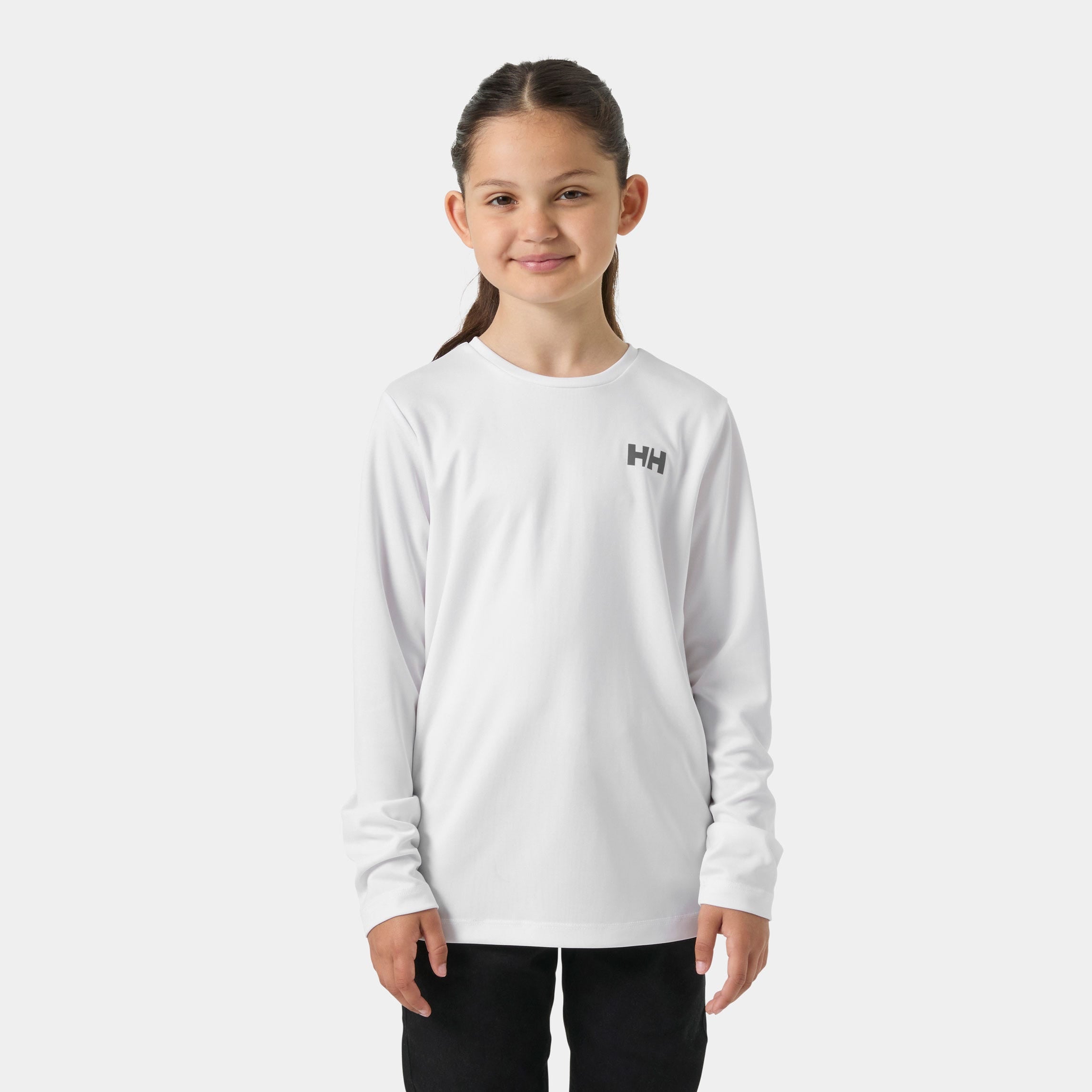 Juniors' HH Tech Long Sleeve Crew