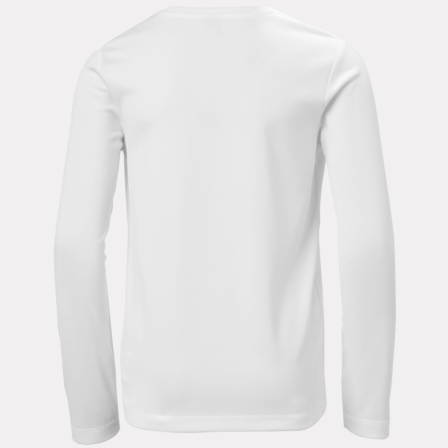 Juniors' HH Tech Long Sleeve Crew - 002 WHITE