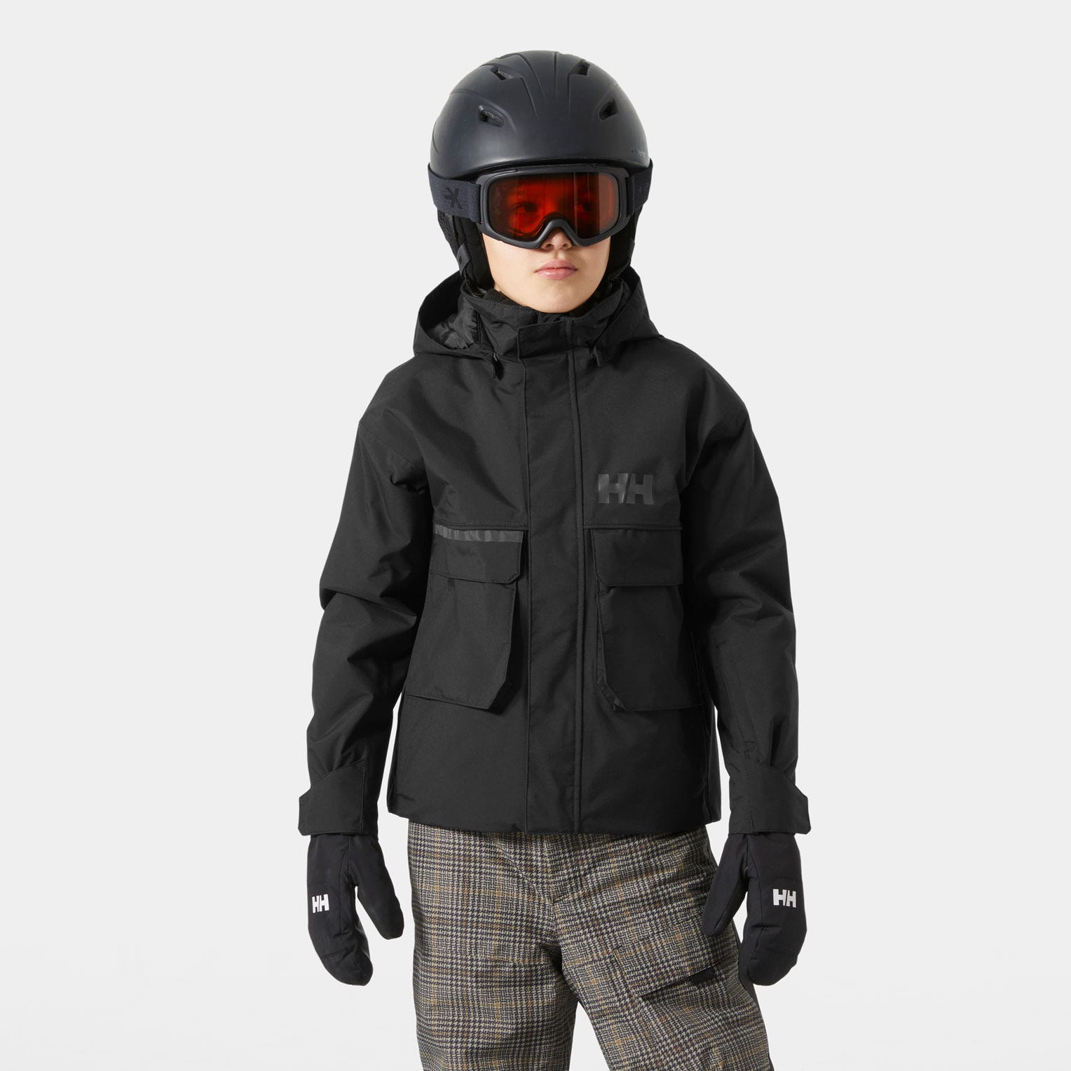 Juniors' Powder LT Jacket - 990 BLACK