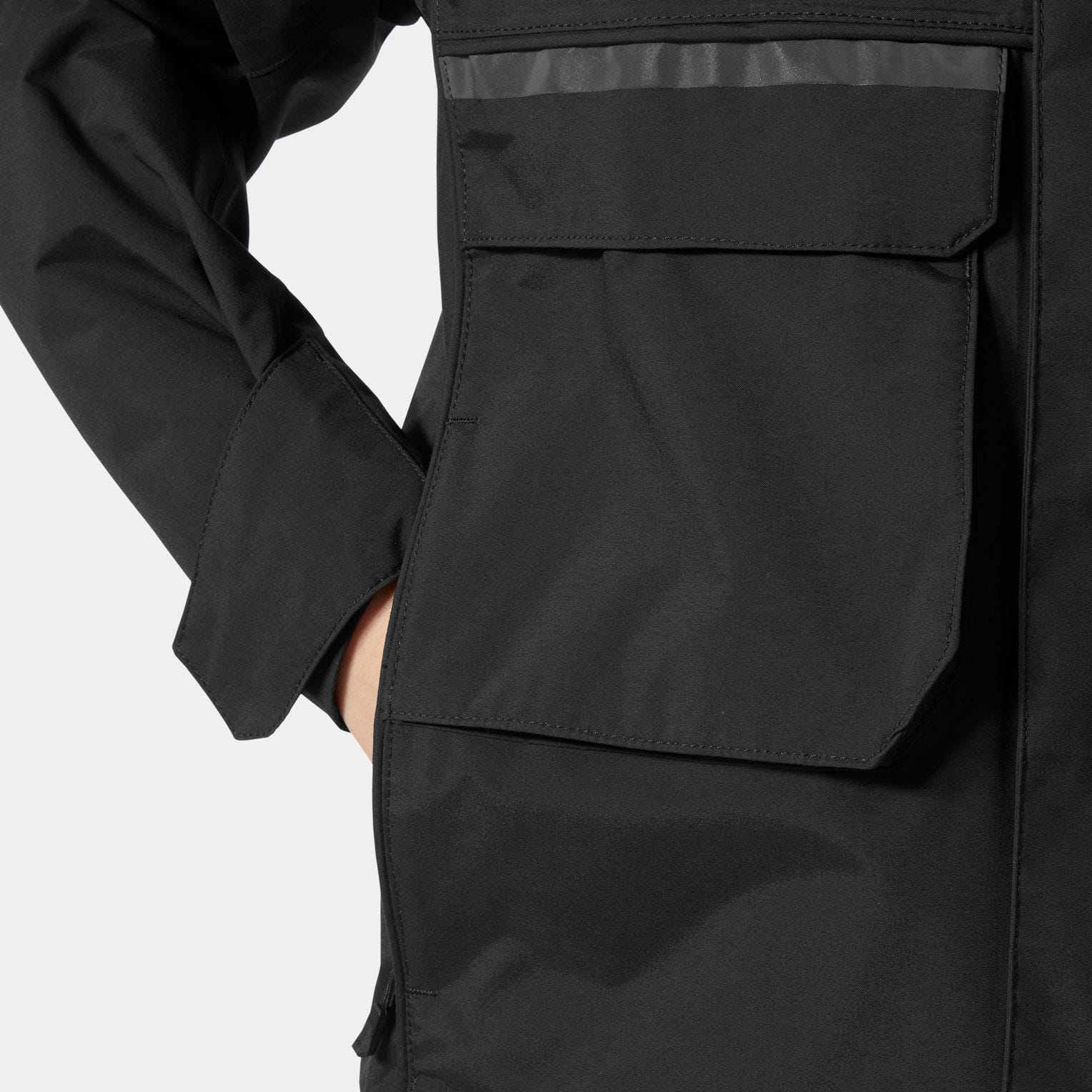 Juniors' Powder LT Jacket - 990 BLACK